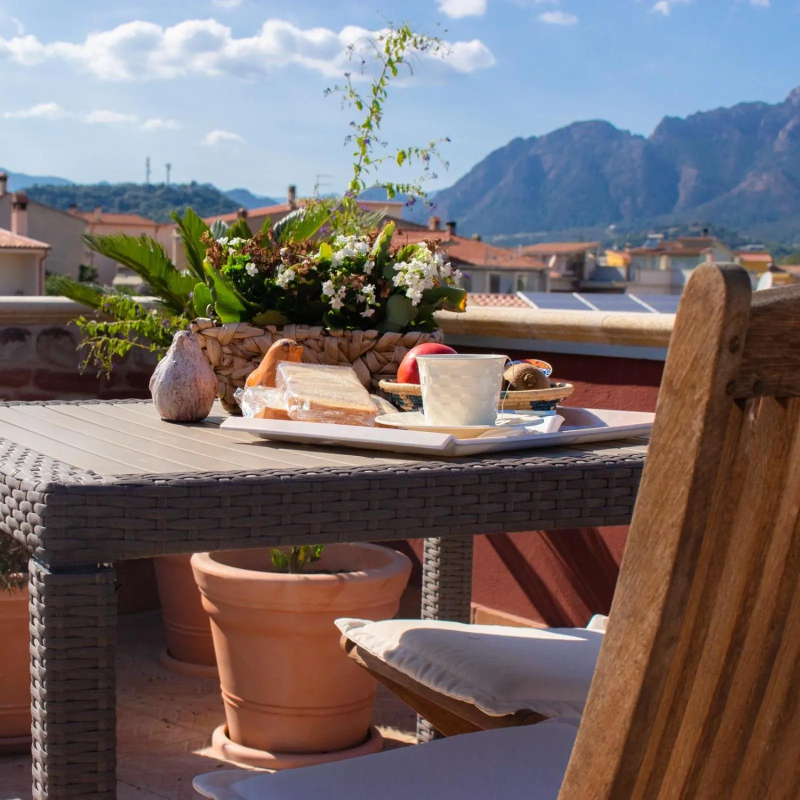 Balcony/Terrace in B&B Domu Mea