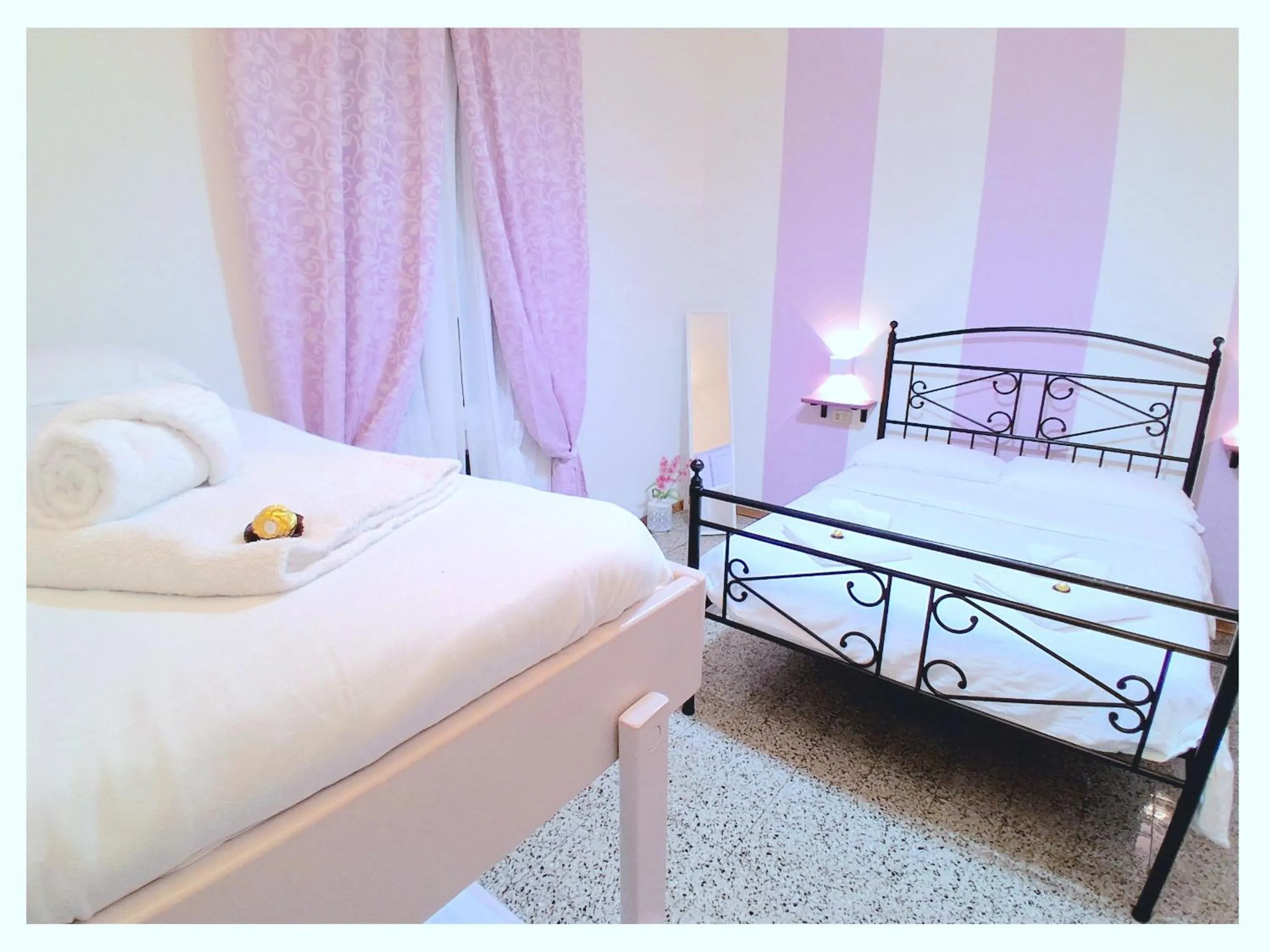 Bed in Hotel Le Giare