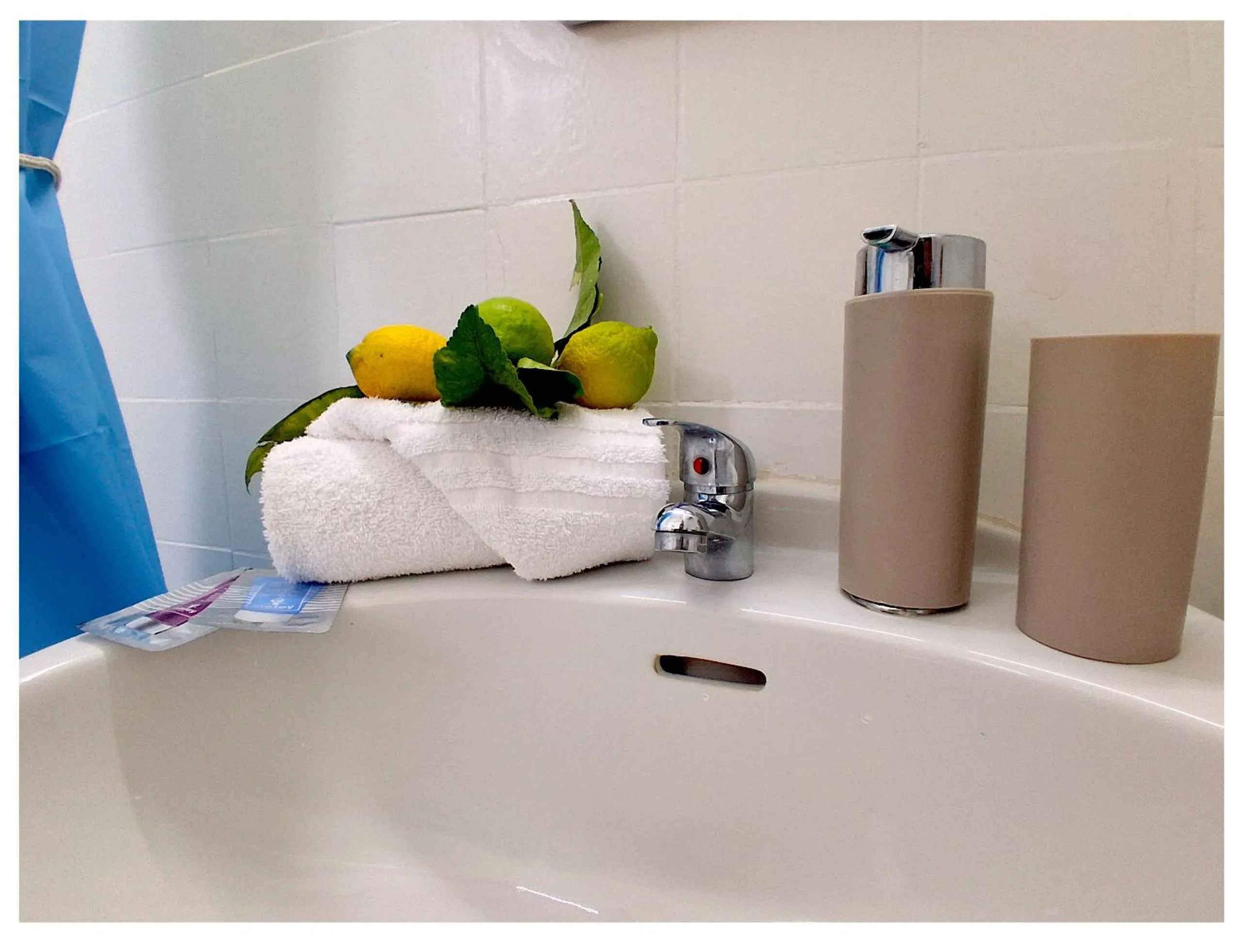 Shower in Hotel Le Giare