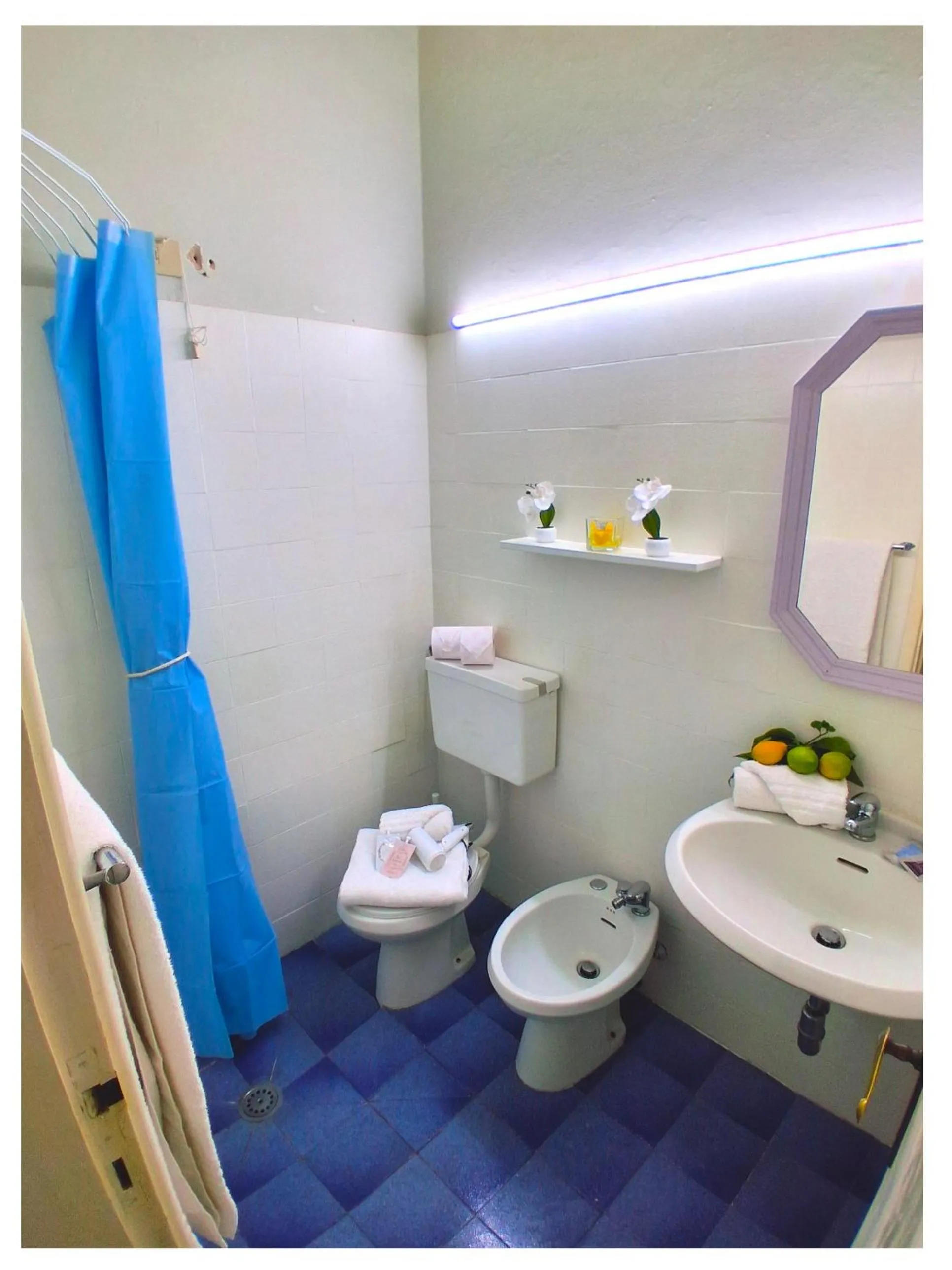 Shower in Hotel Le Giare