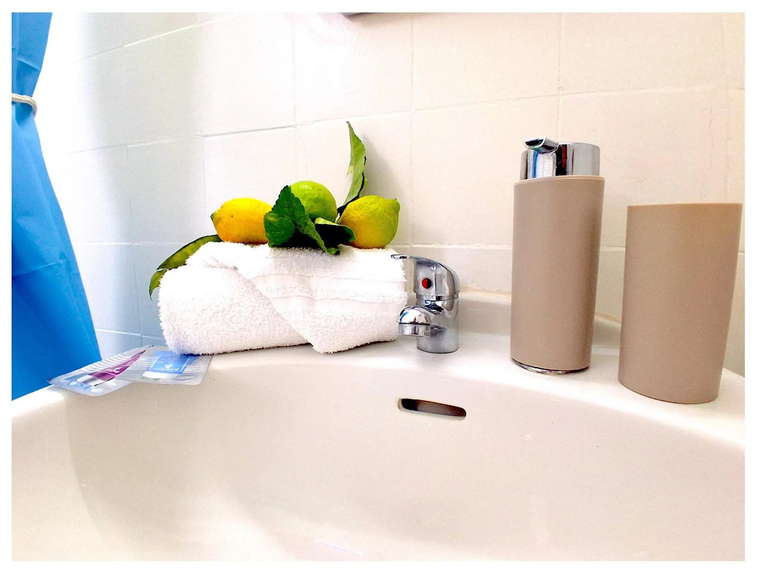 Shower in Hotel Le Giare