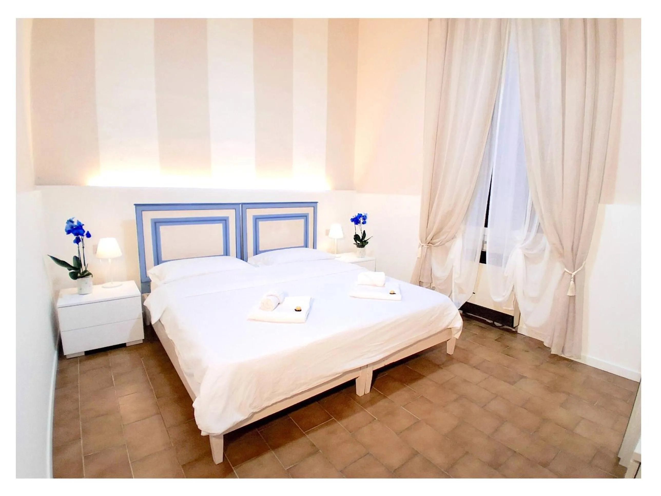 Bed in Hotel Le Giare