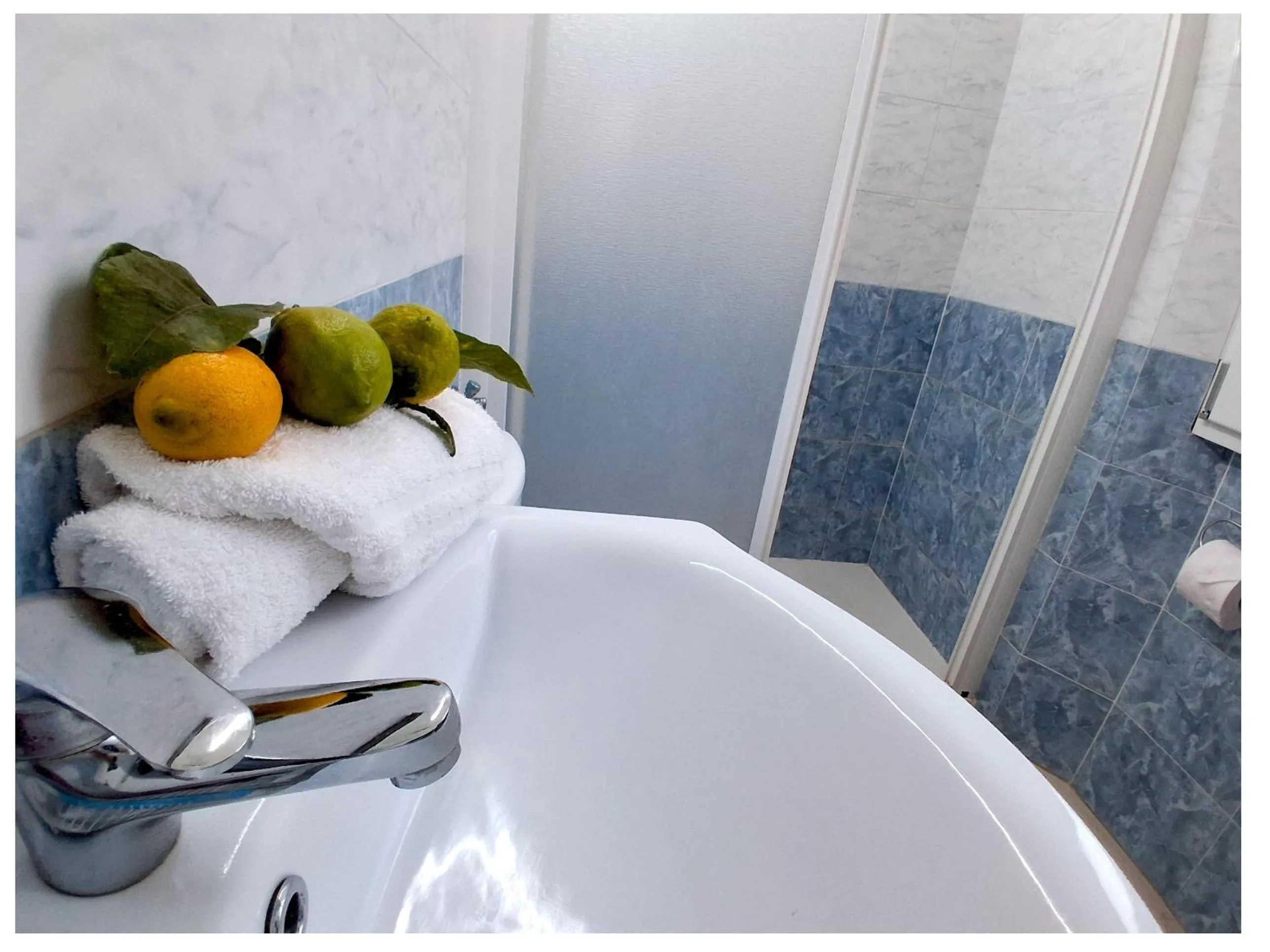 Shower in Hotel Le Giare