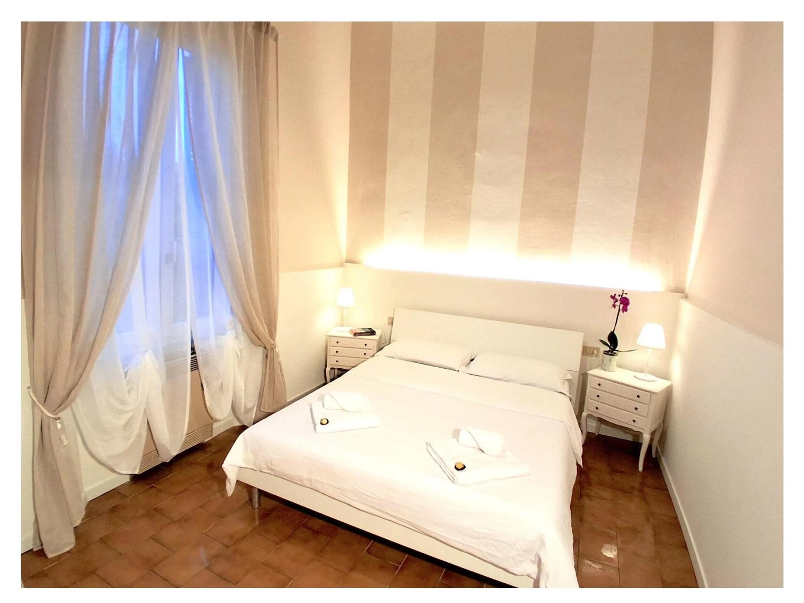 Bed in Hotel Le Giare