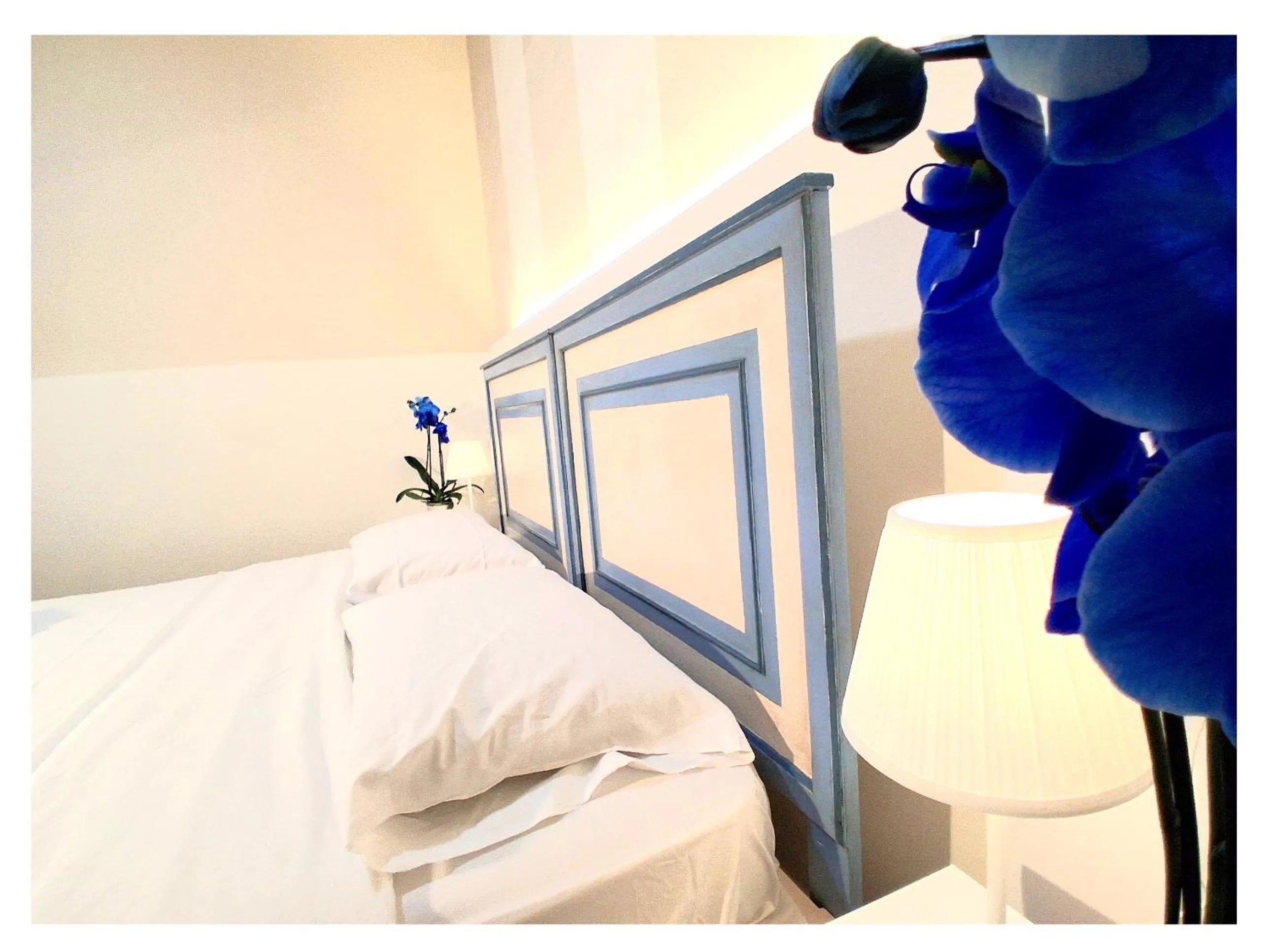Bathroom, Bed in Hotel Le Giare