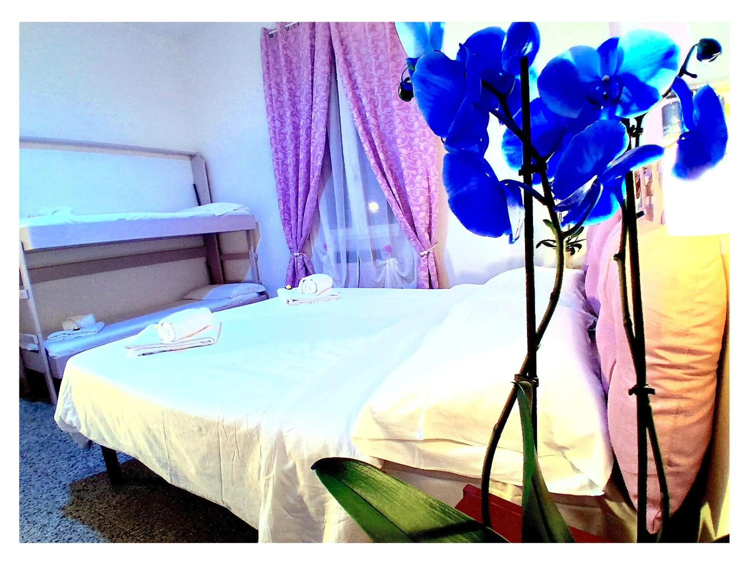 Bed in Hotel Le Giare