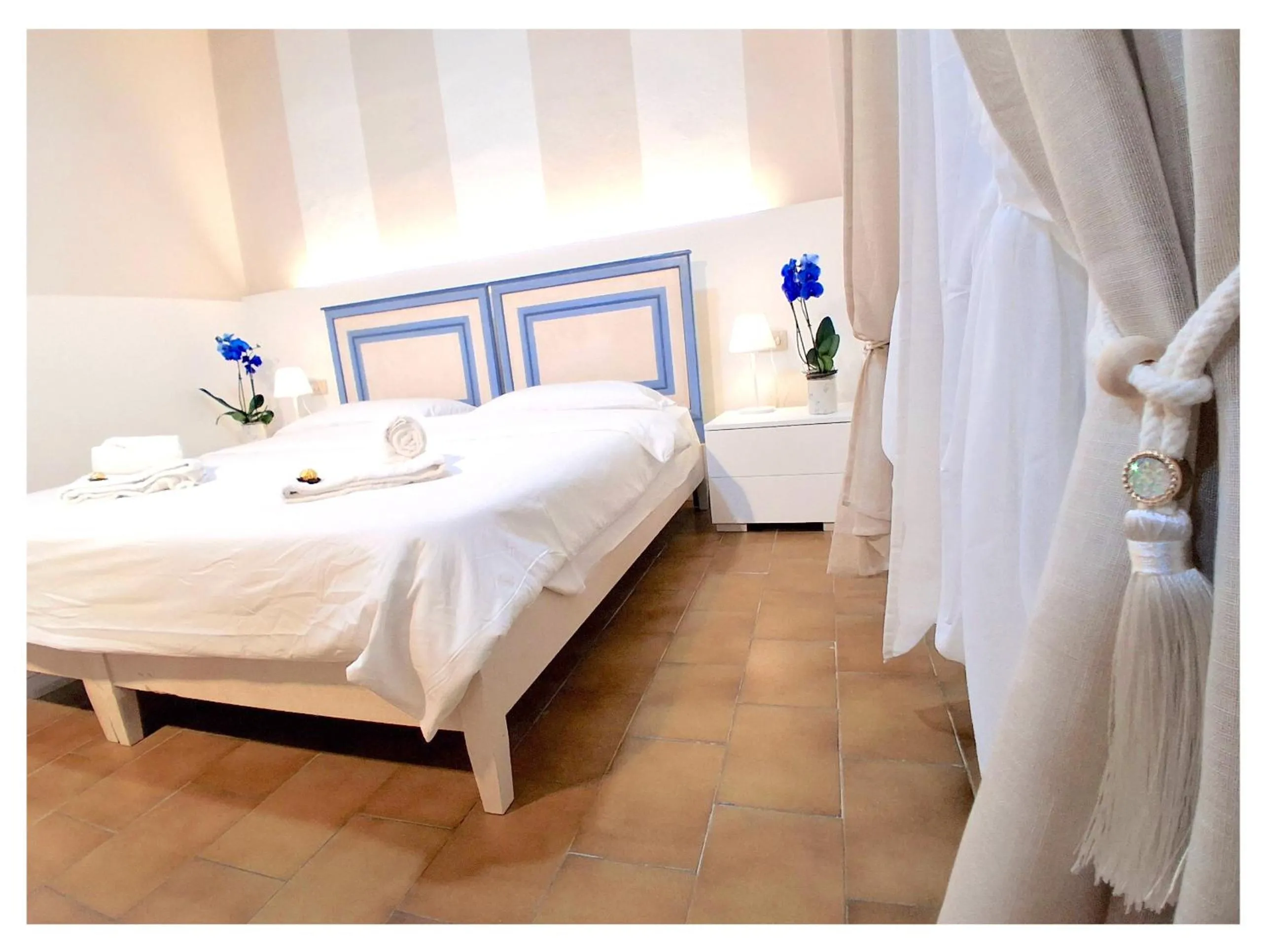 Bed in Hotel Le Giare