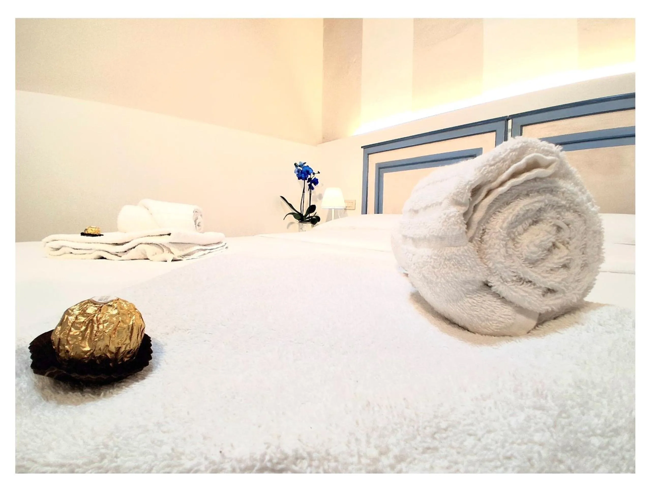 Bed in Hotel Le Giare