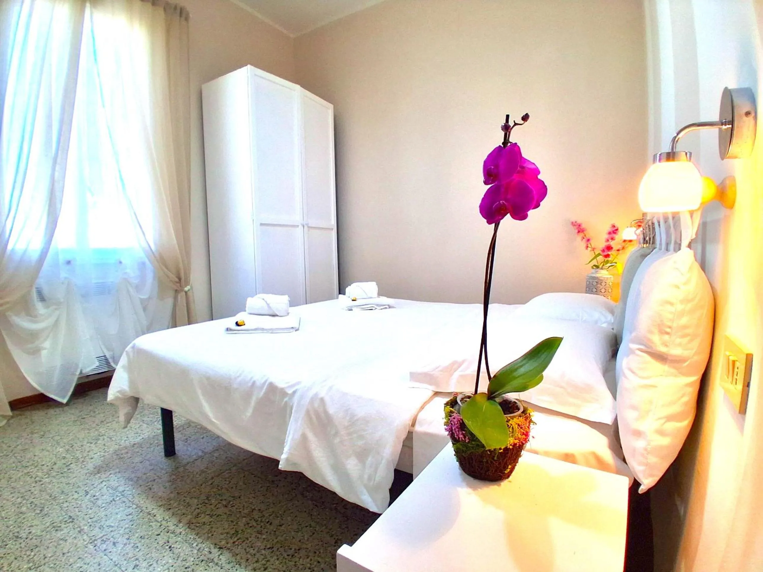 Bed in Hotel Le Giare