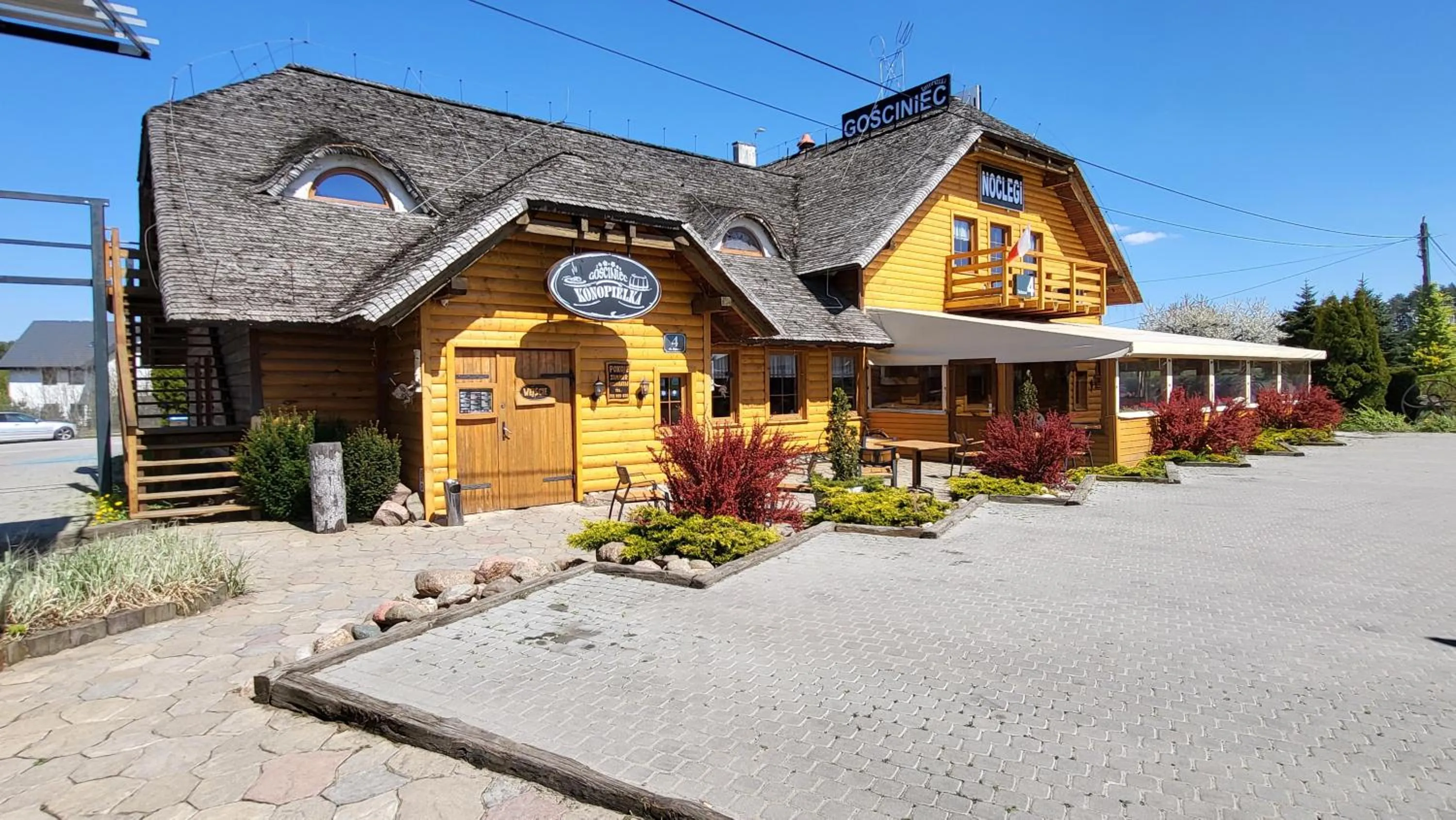 Property building in Gościniec Konopielka