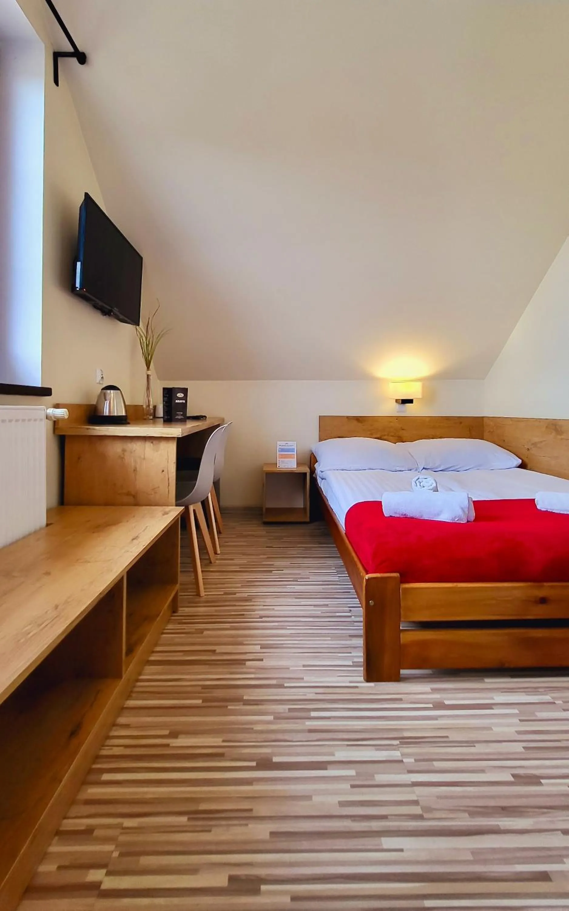 Bed in Gościniec Konopielka