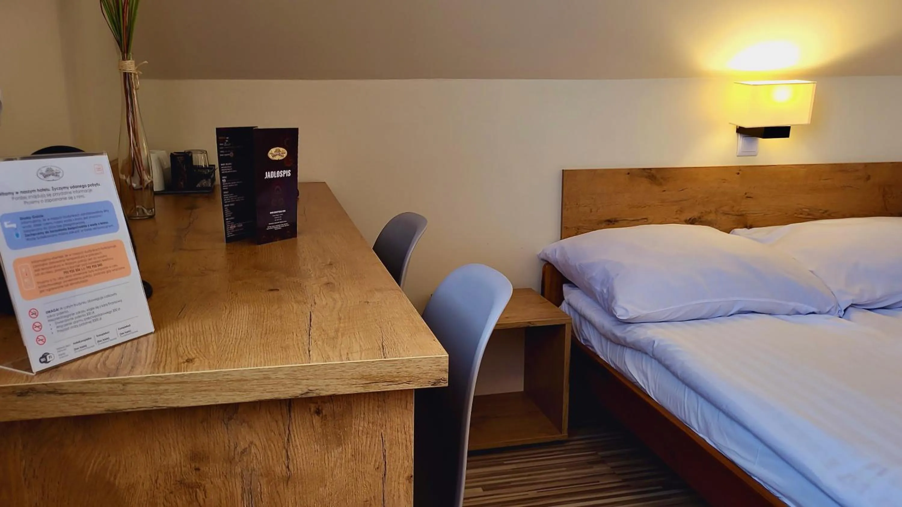 Bed in Gościniec Konopielka