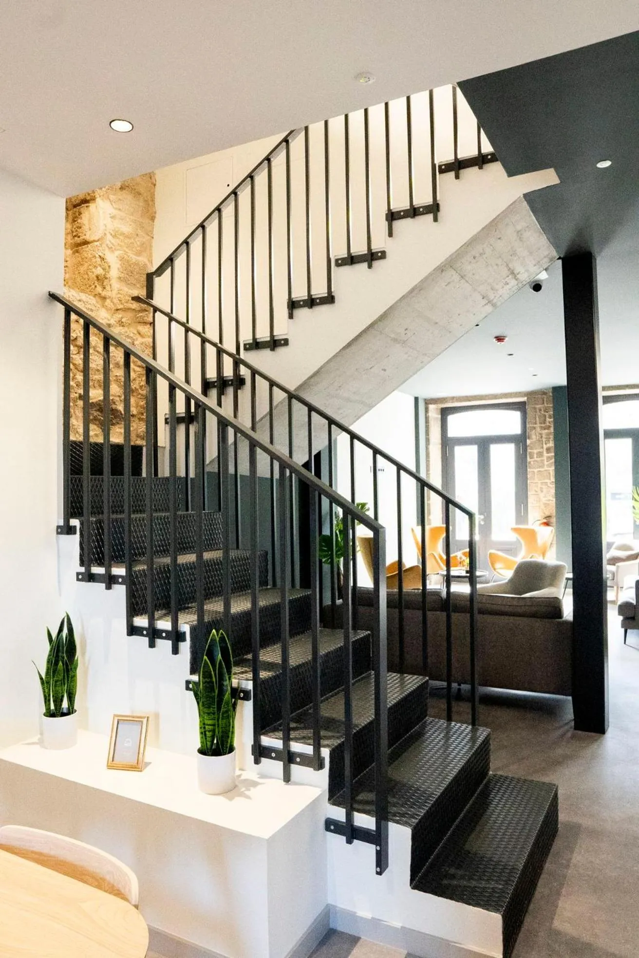 Living room in Coliving Compostela