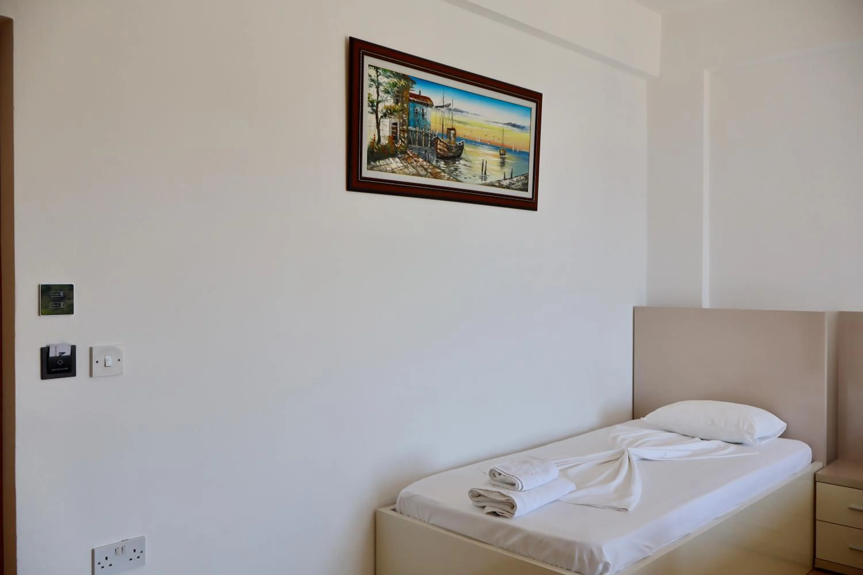 Bed in Mucobega Hotel