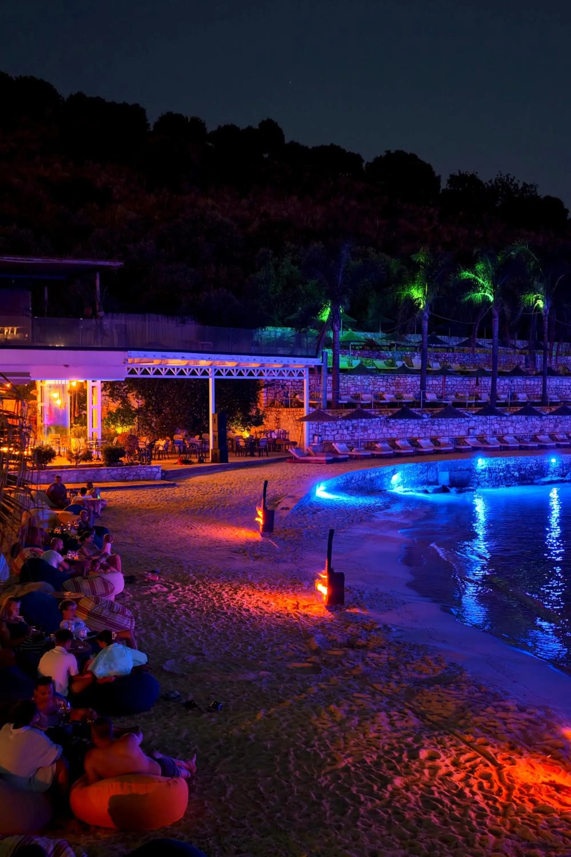 fireplace in Mucobega Hotel