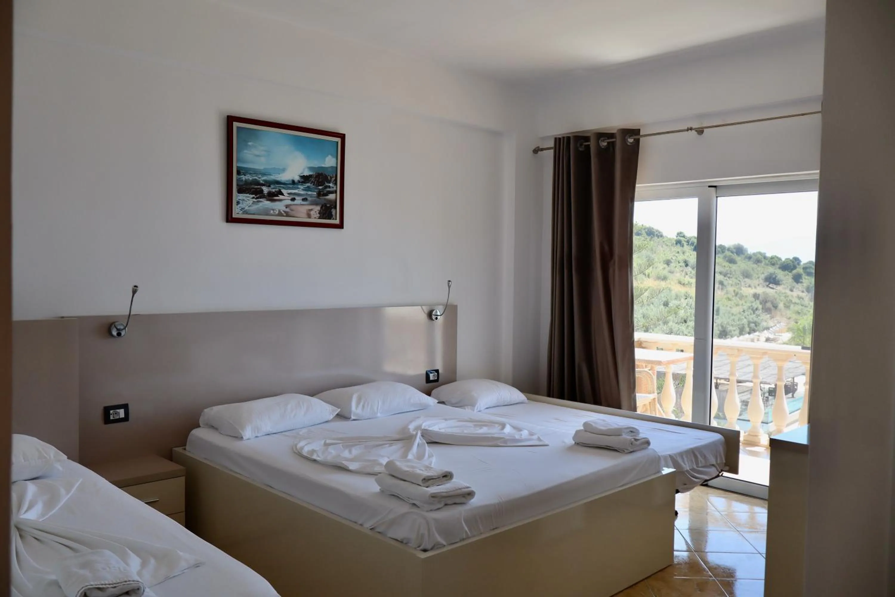 Bedroom, Bed in Mucobega Hotel