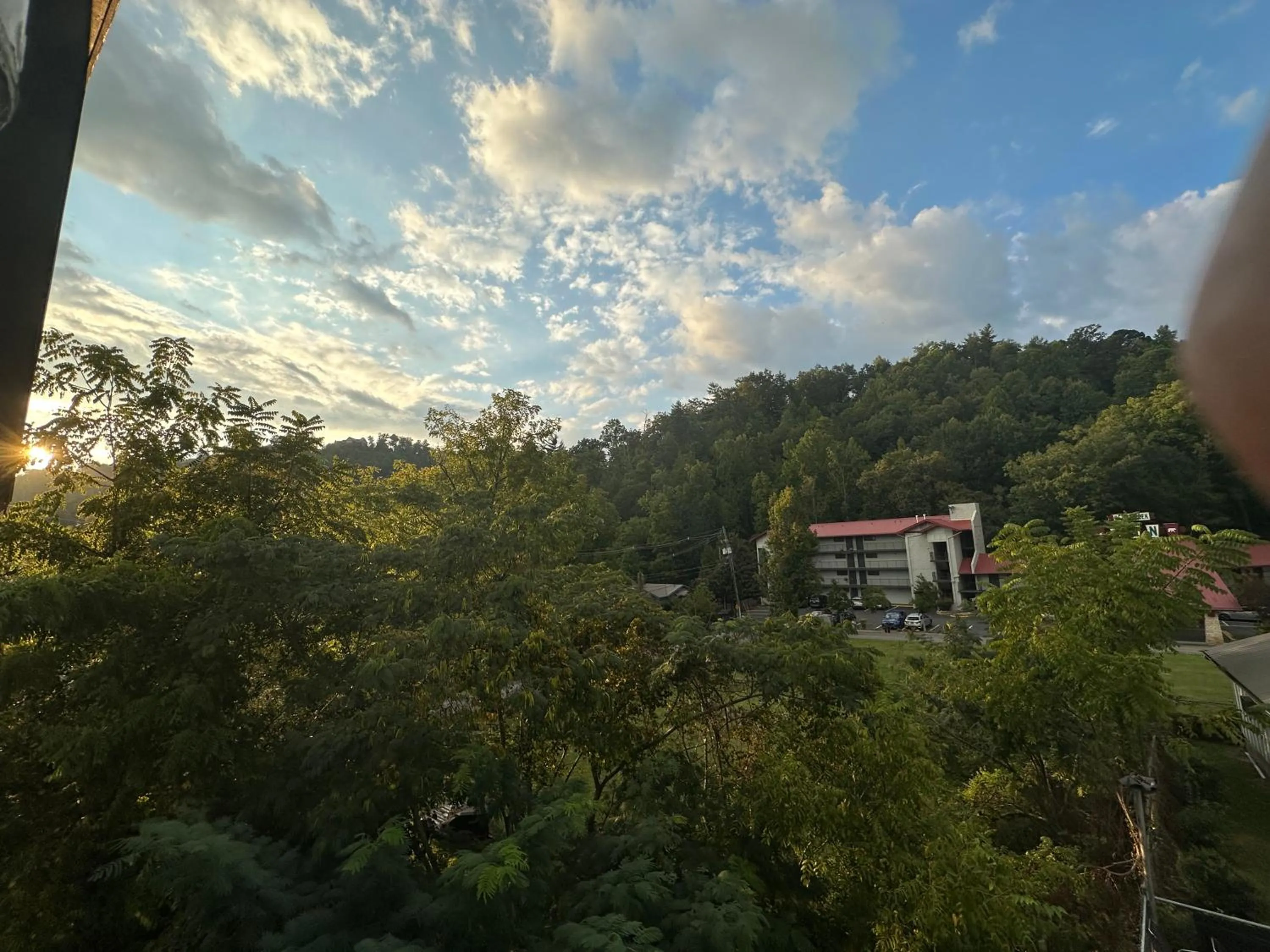 Mountain view in Timber Ridge Lodge Gatlinburg