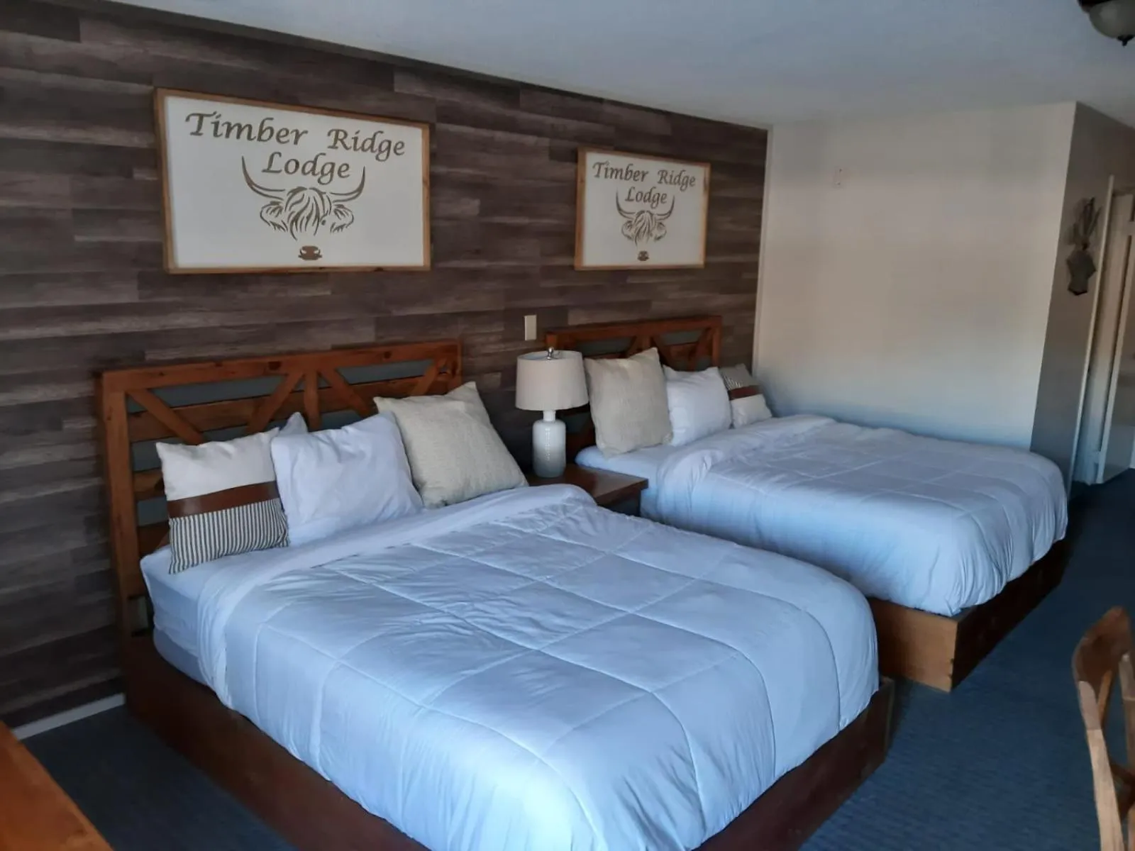 Bed in Timber Ridge Lodge Gatlinburg