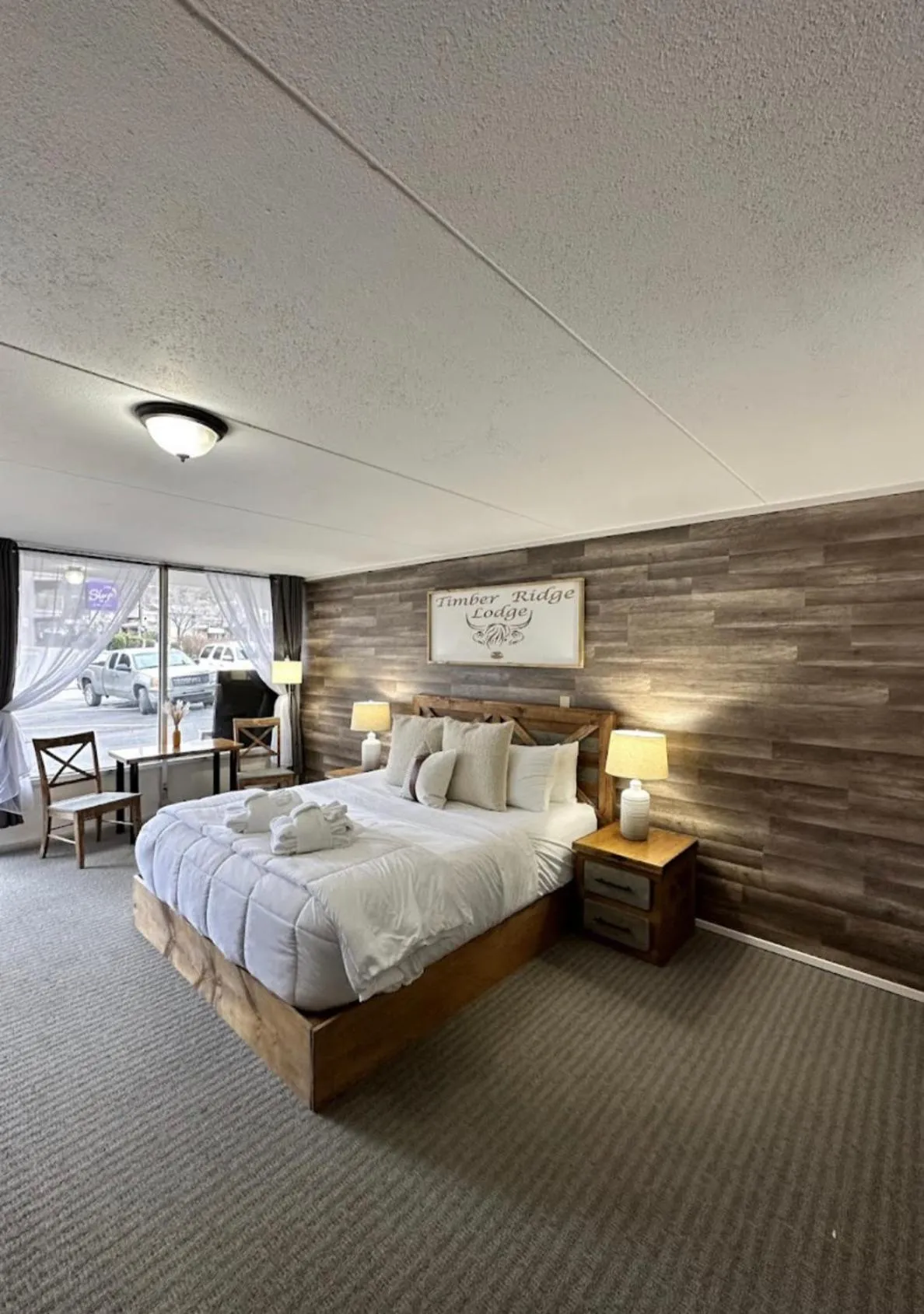 Bed in Timber Ridge Lodge Gatlinburg