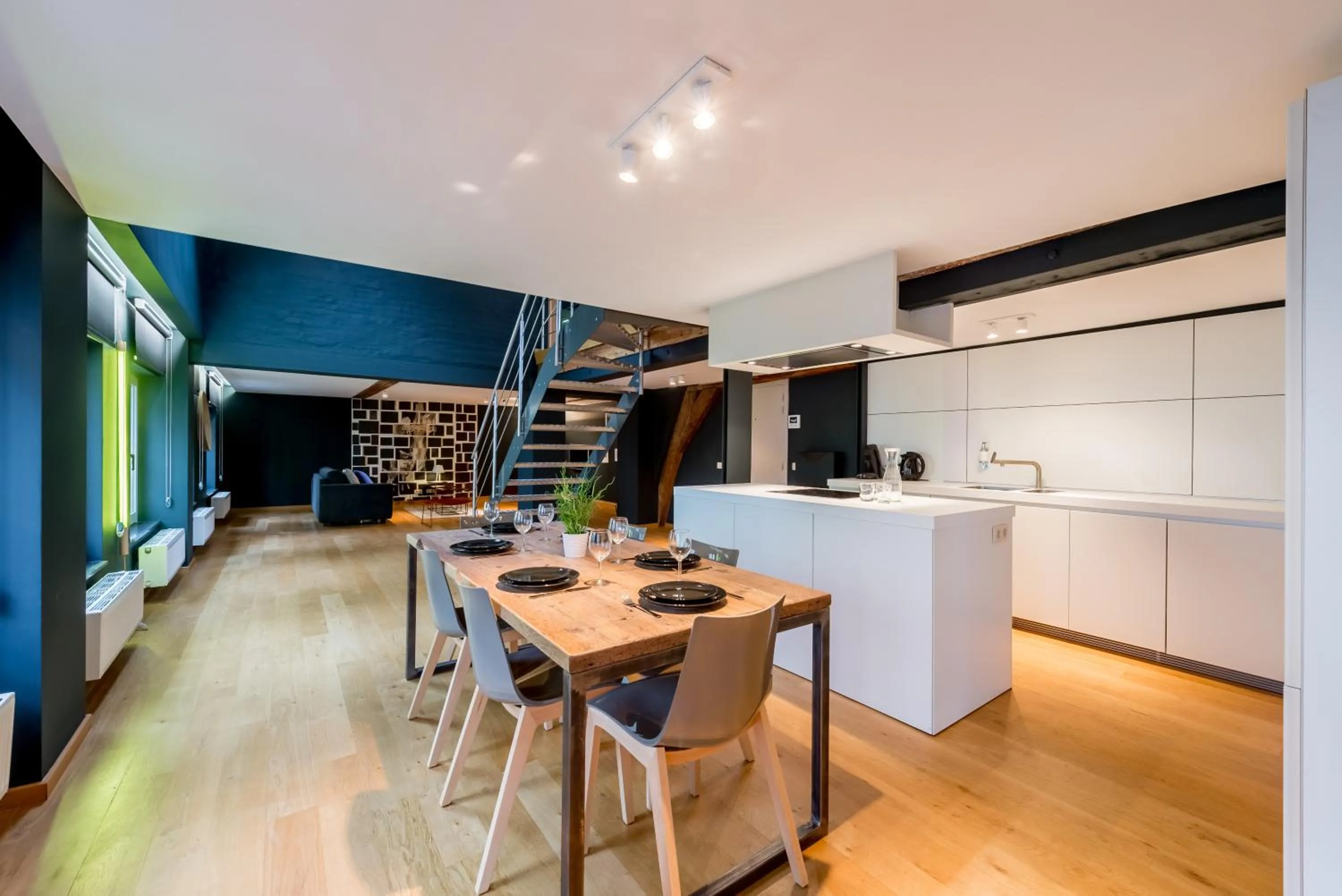 Kitchen or kitchenette in Smartflats - Monnaie