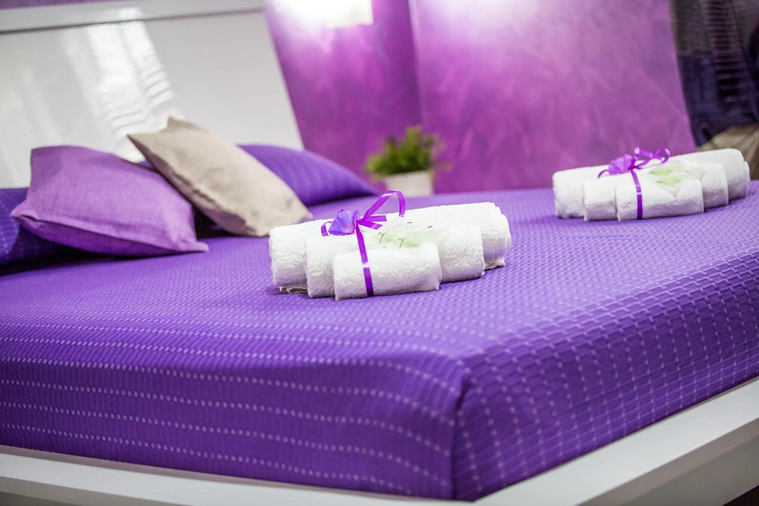 Decorative detail, Bed in B&B Pepito