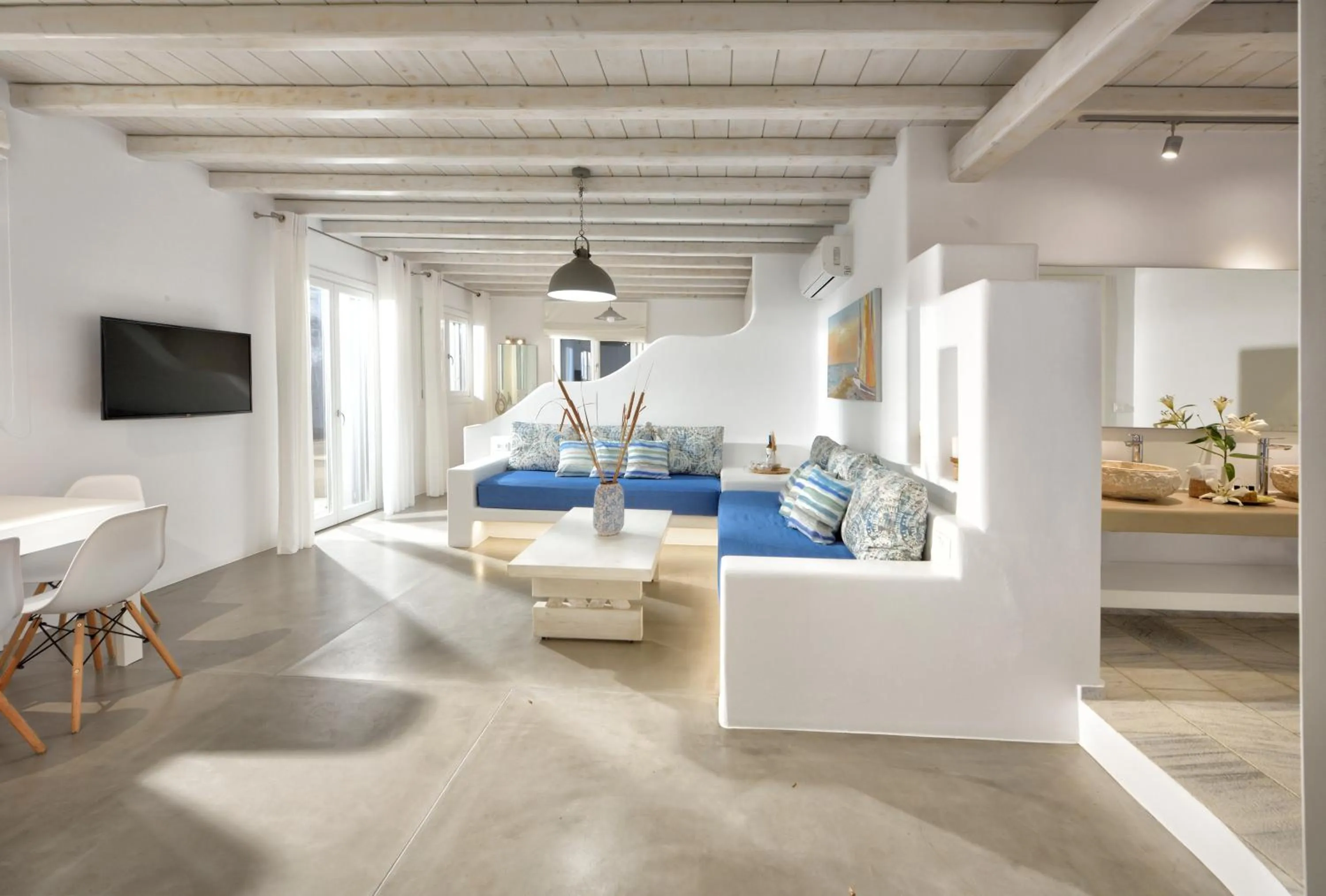 Living room in AC Village Christoulis