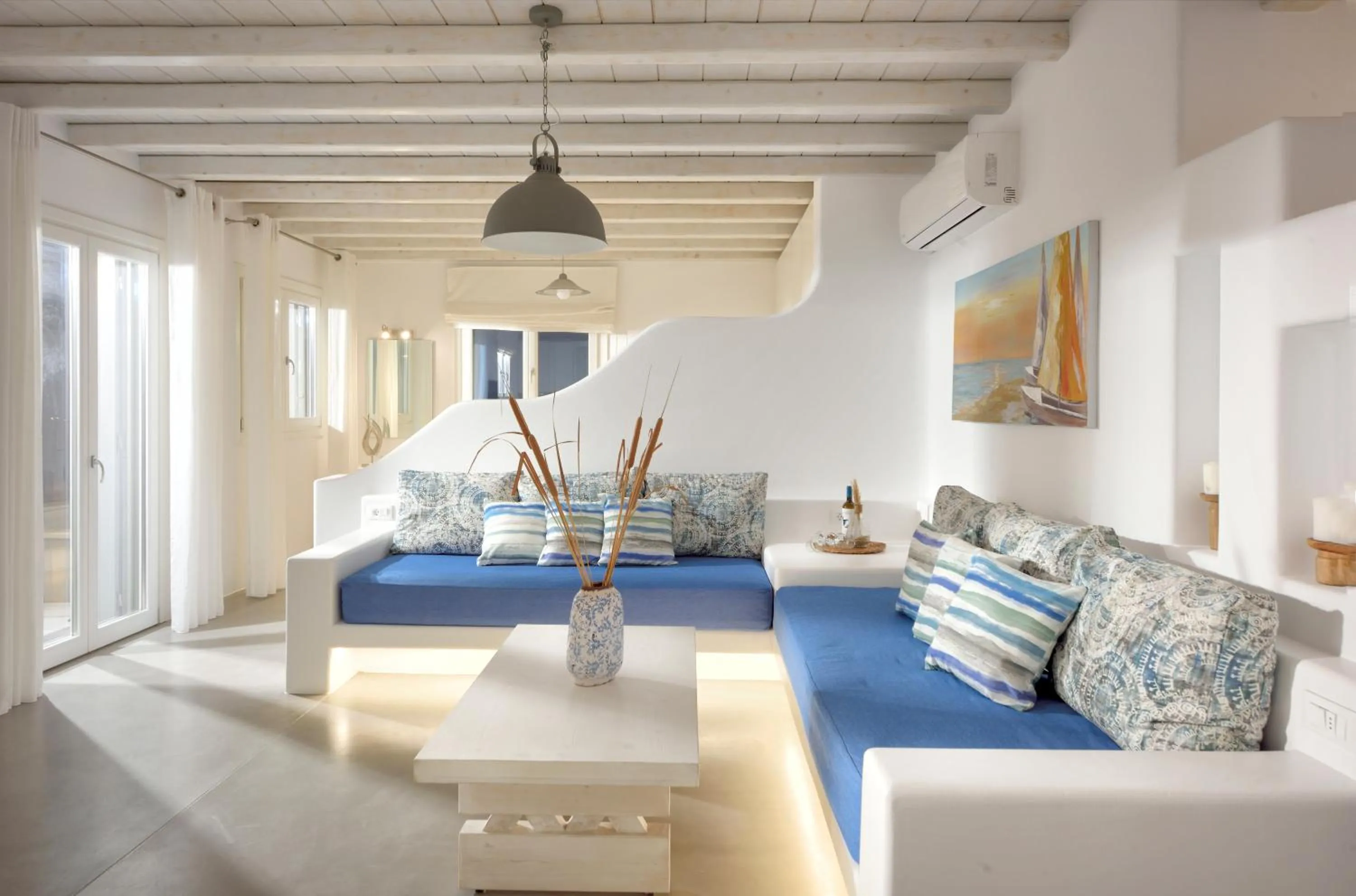 Living room in AC Village Christoulis