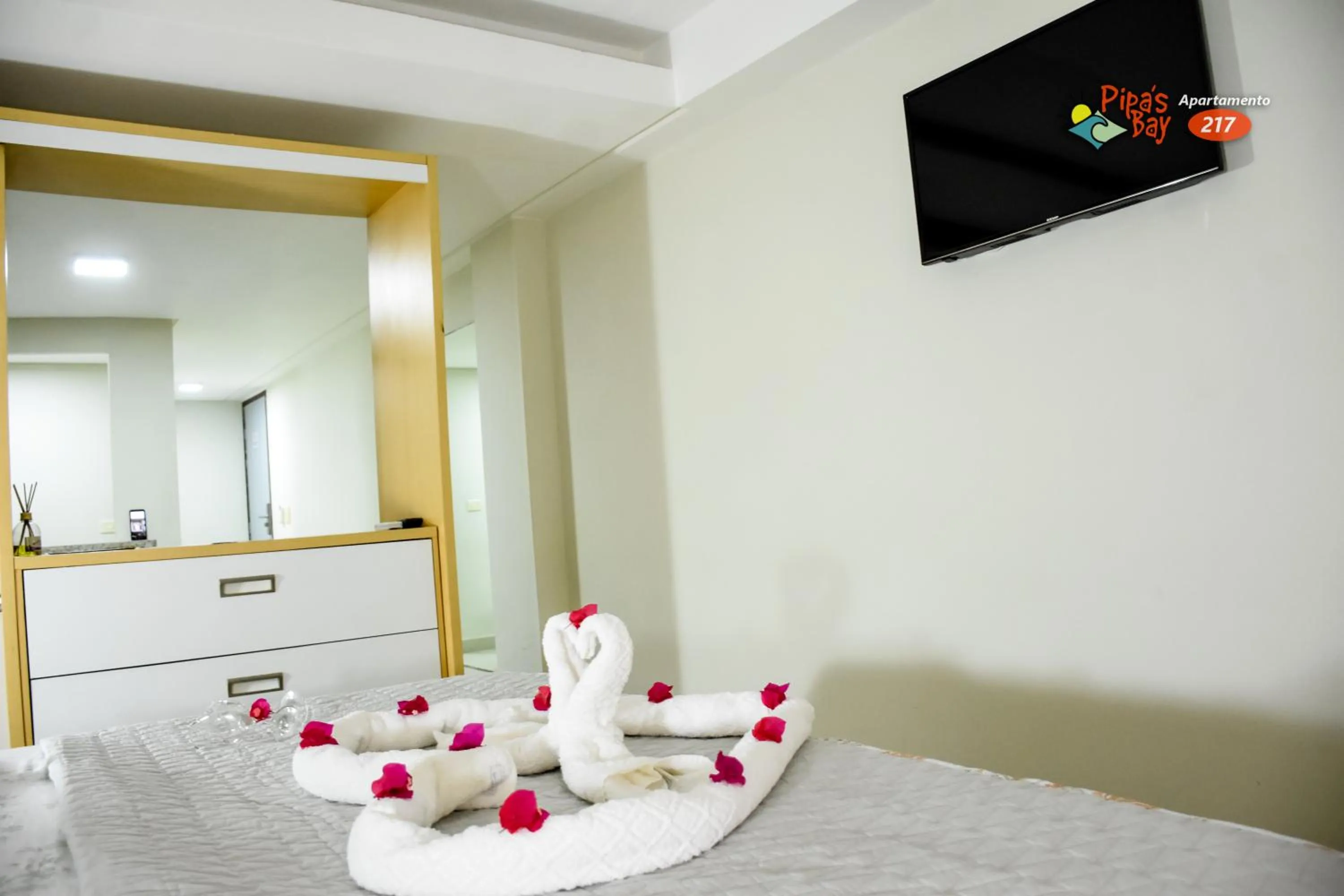 Flat no UNICO HOTEL BEIRA MAR Pipas Bay 217