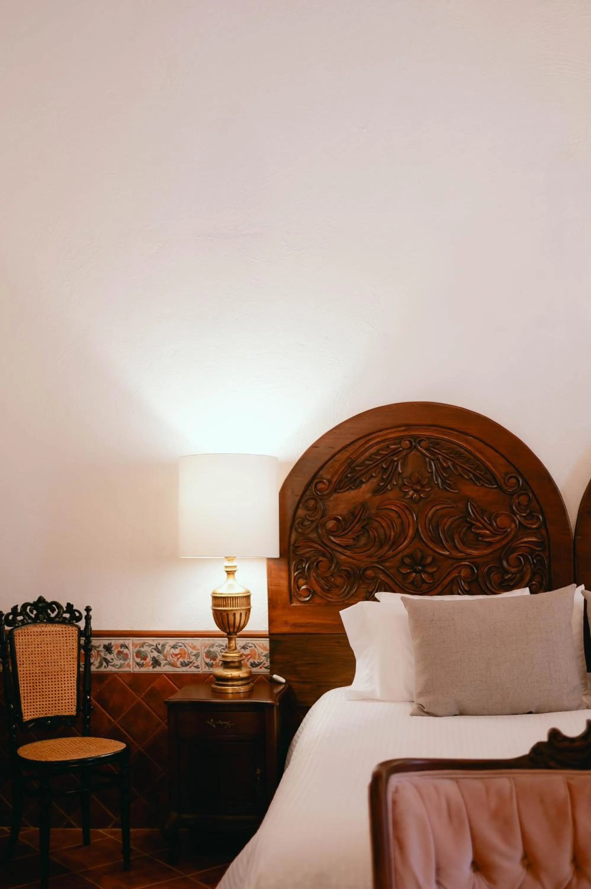 Bed in Hotel Hacienda La Cieneguita