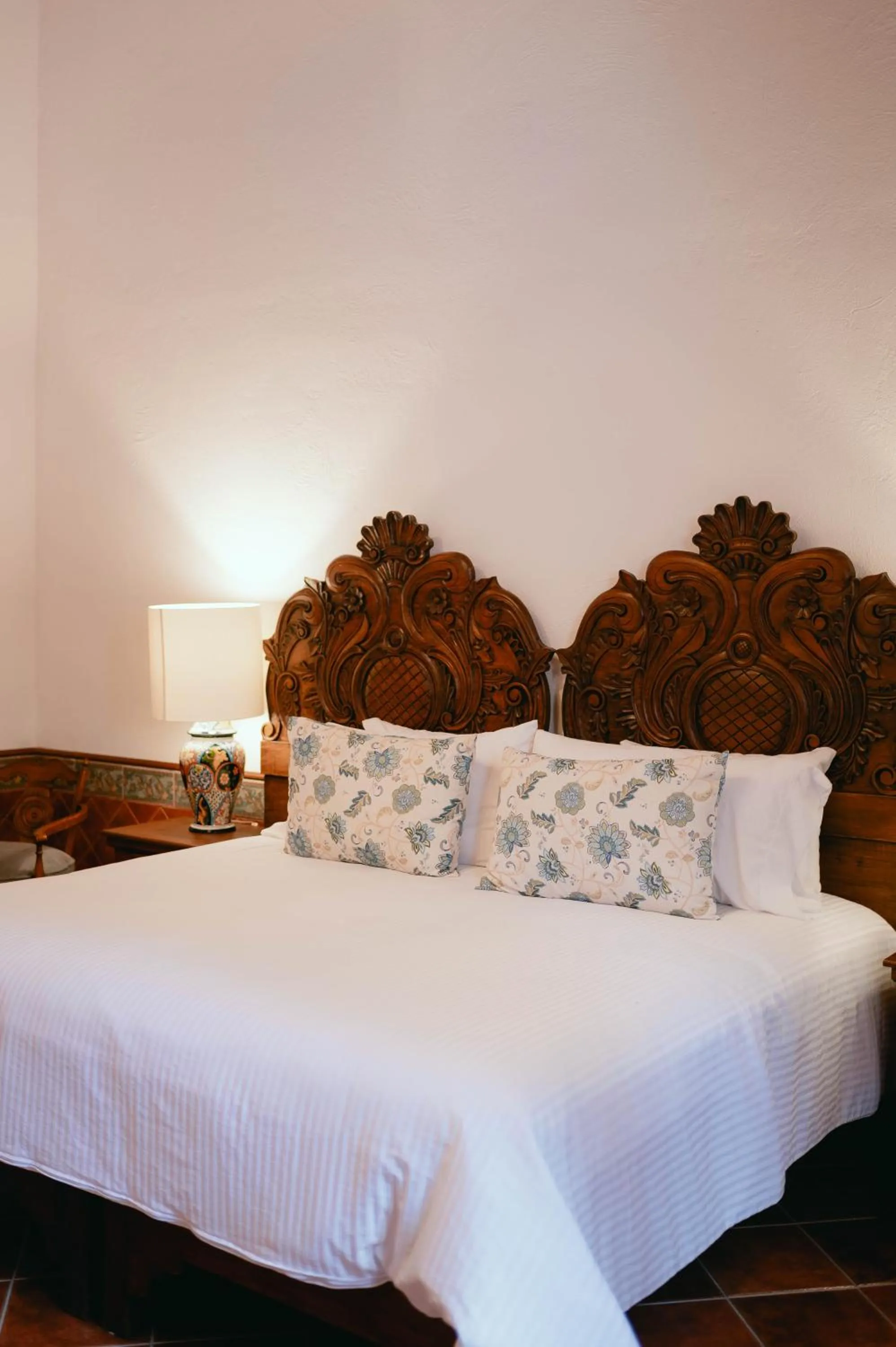 Bed in Hotel Hacienda La Cieneguita