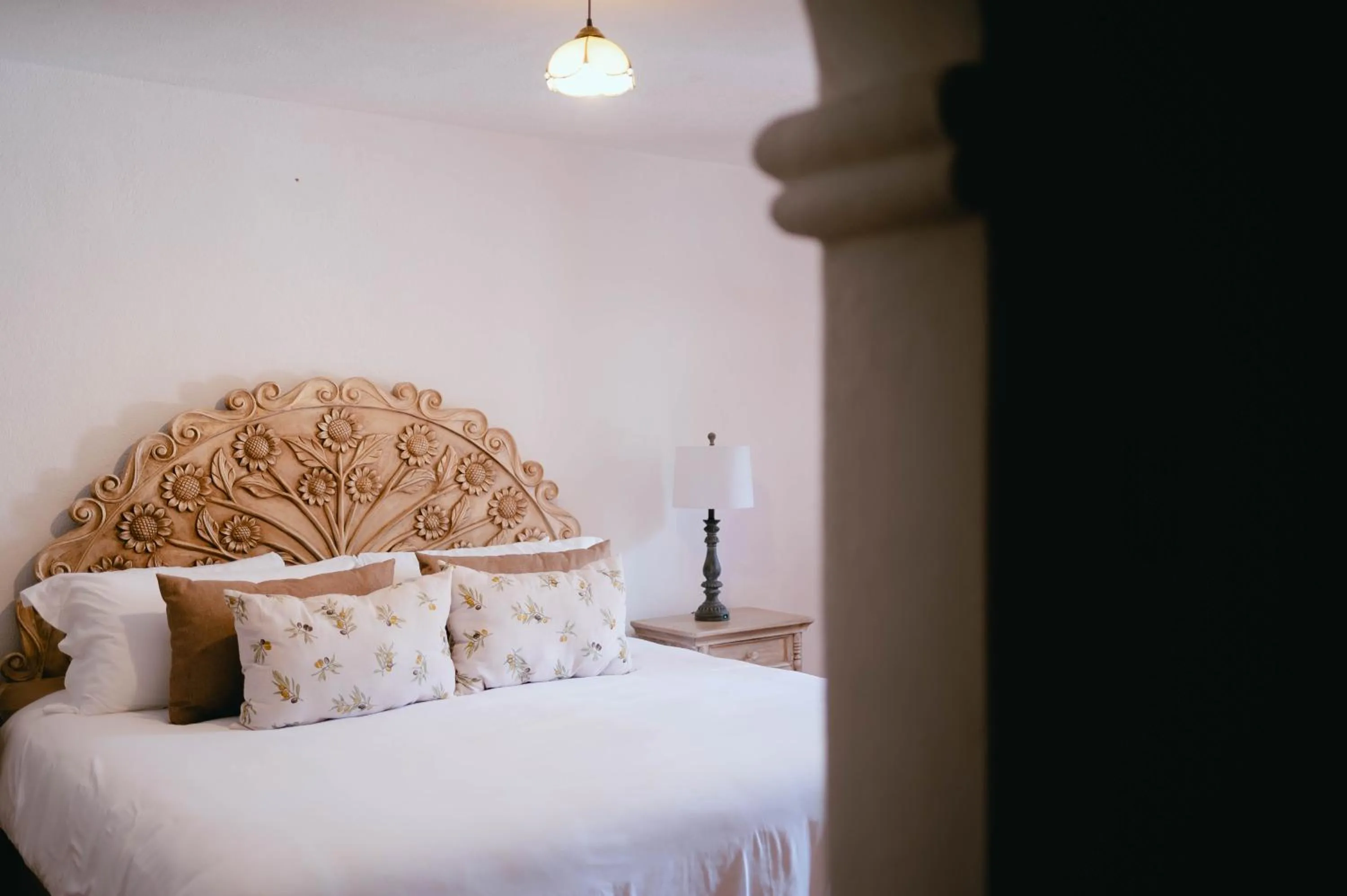 Bed in Hotel Hacienda La Cieneguita