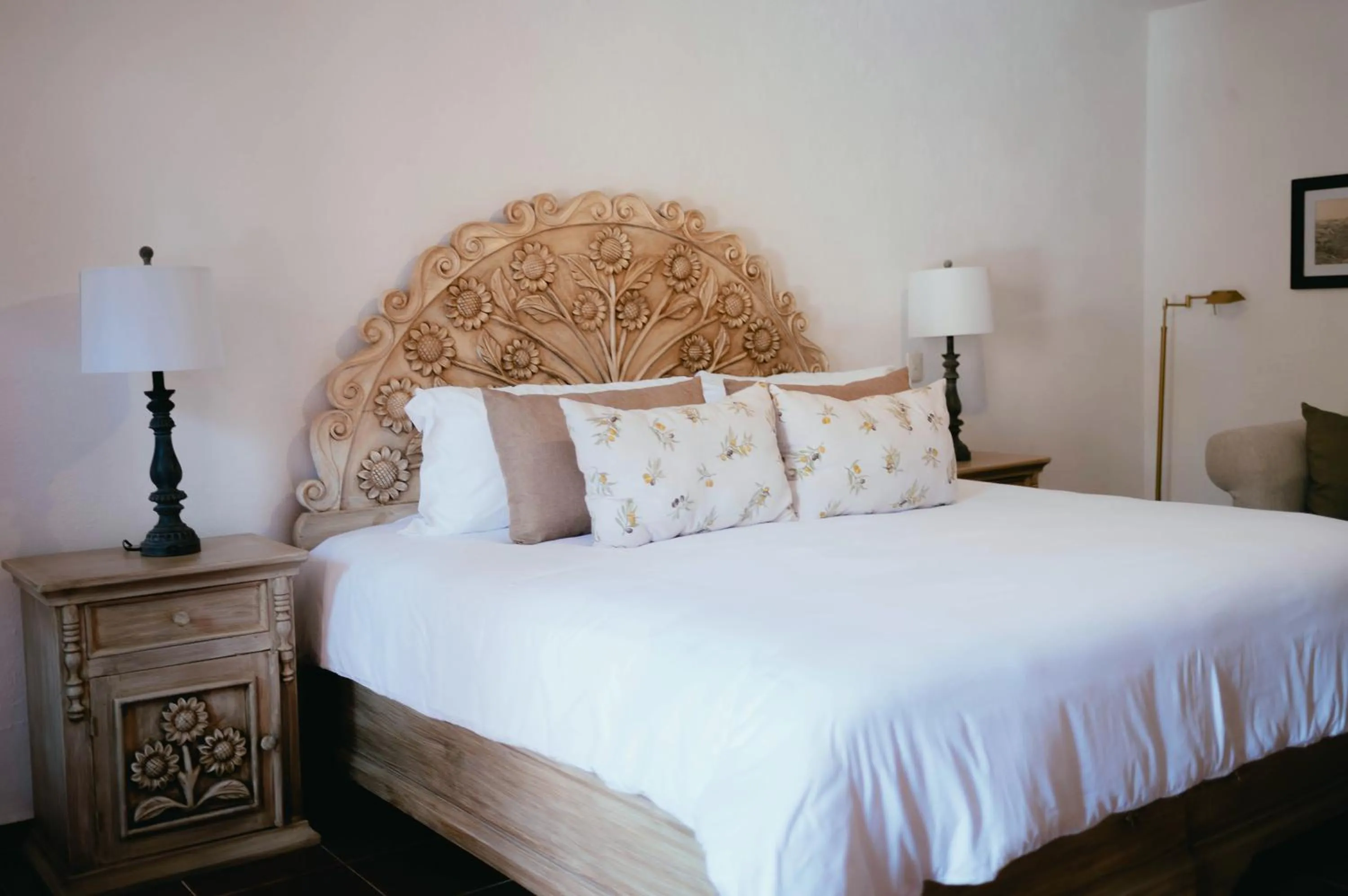 Bed in Hotel Hacienda La Cieneguita