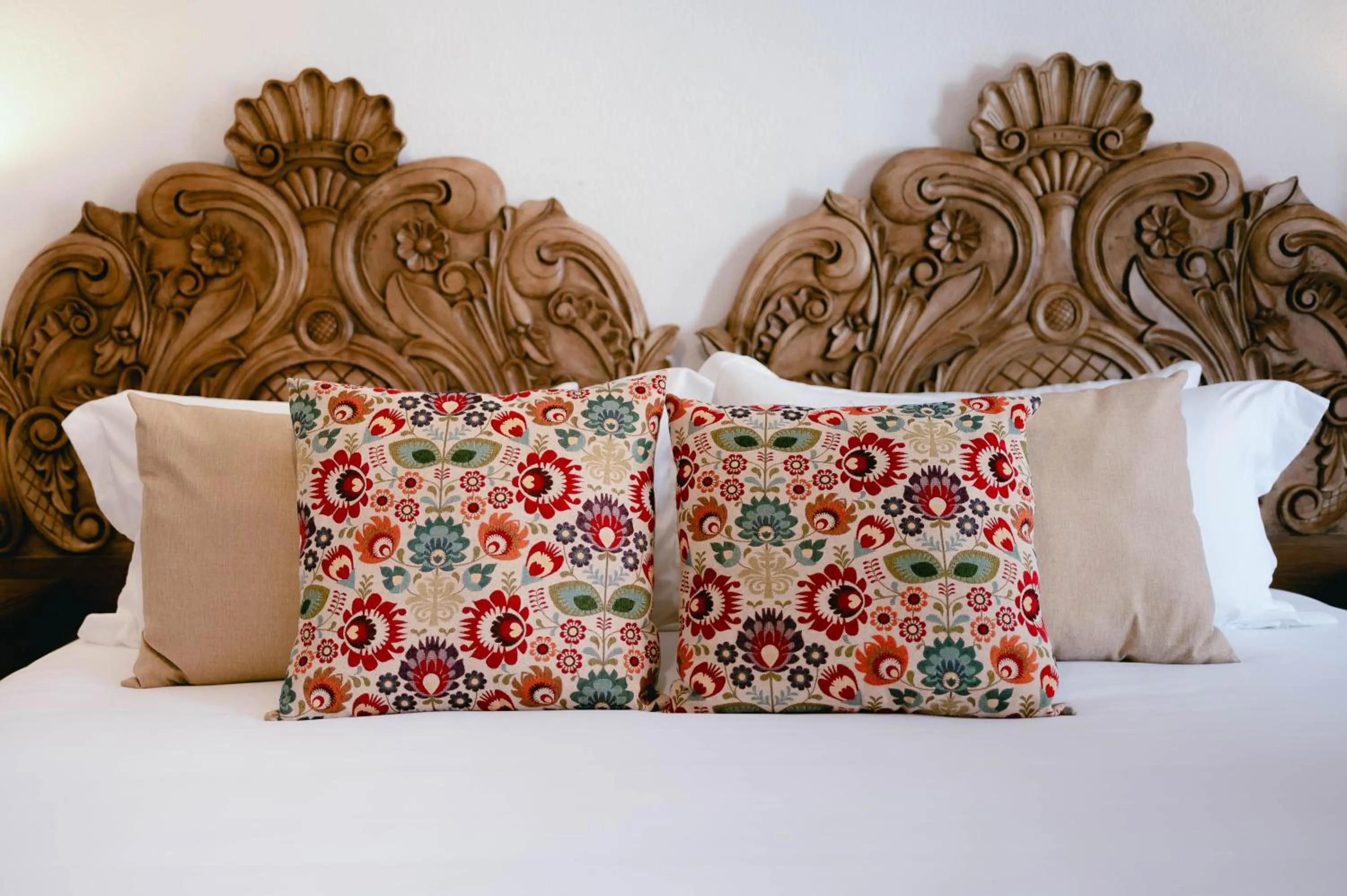 Bed in Hotel Hacienda La Cieneguita