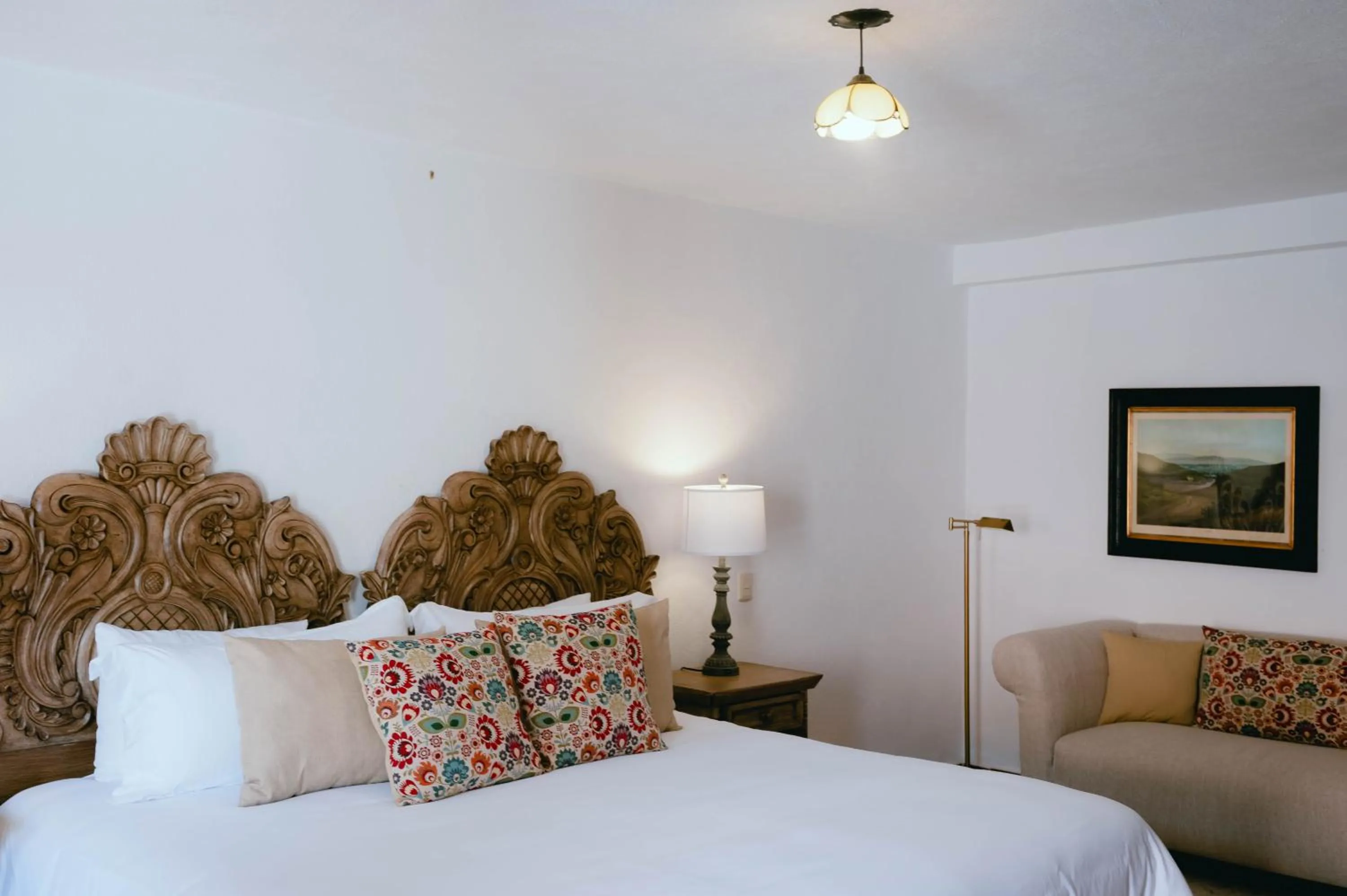 Bed in Hotel Hacienda La Cieneguita