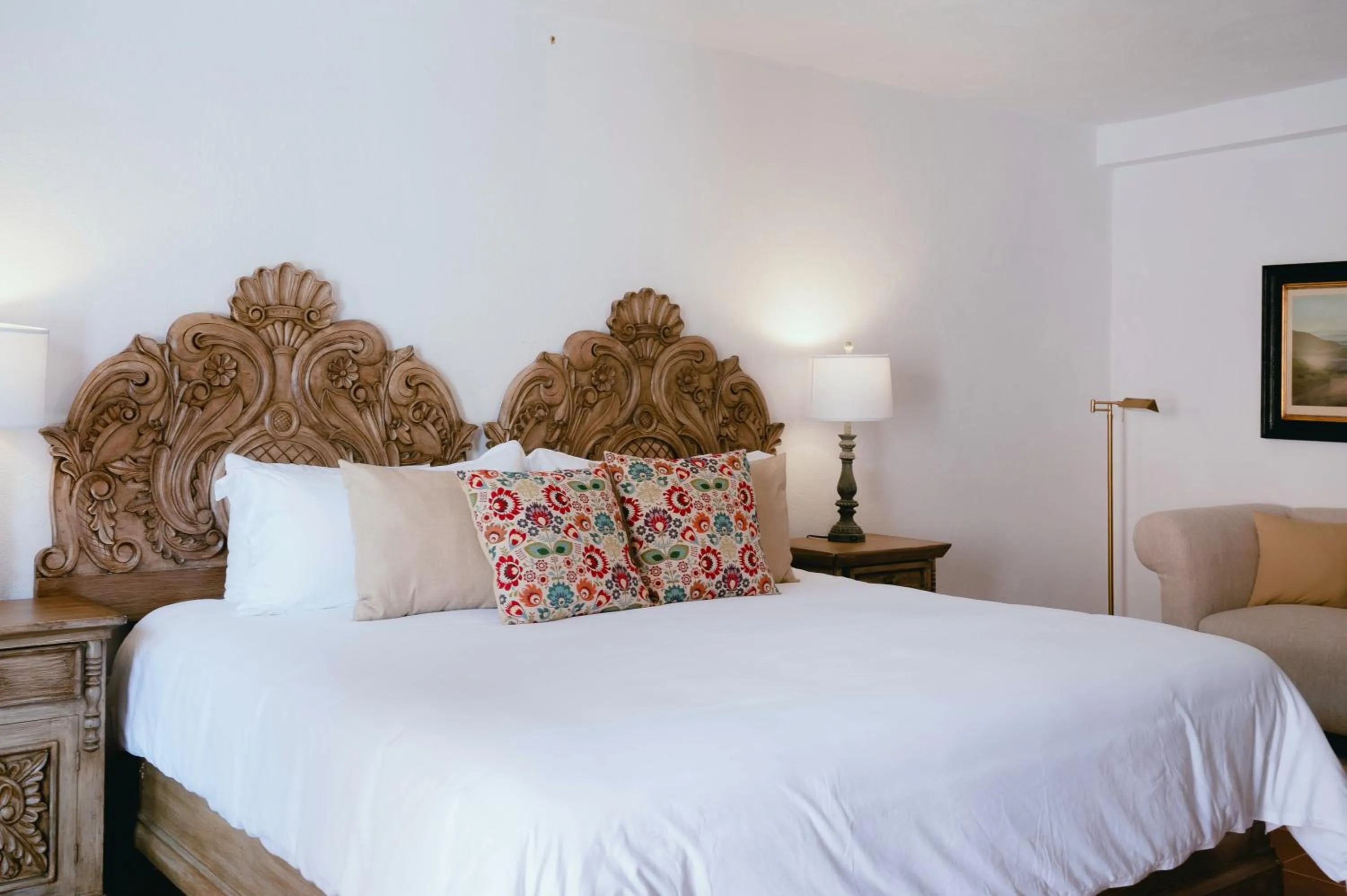 Bed in Hotel Hacienda La Cieneguita