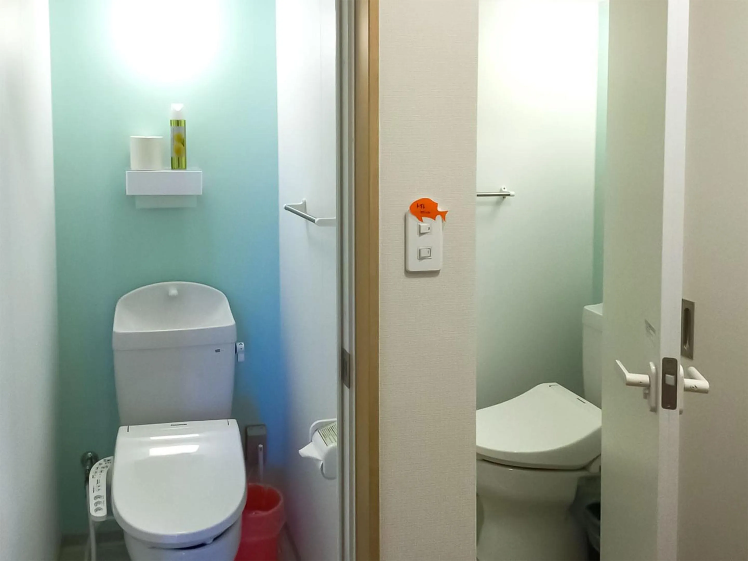 Toilet in Minshuku Yadokari