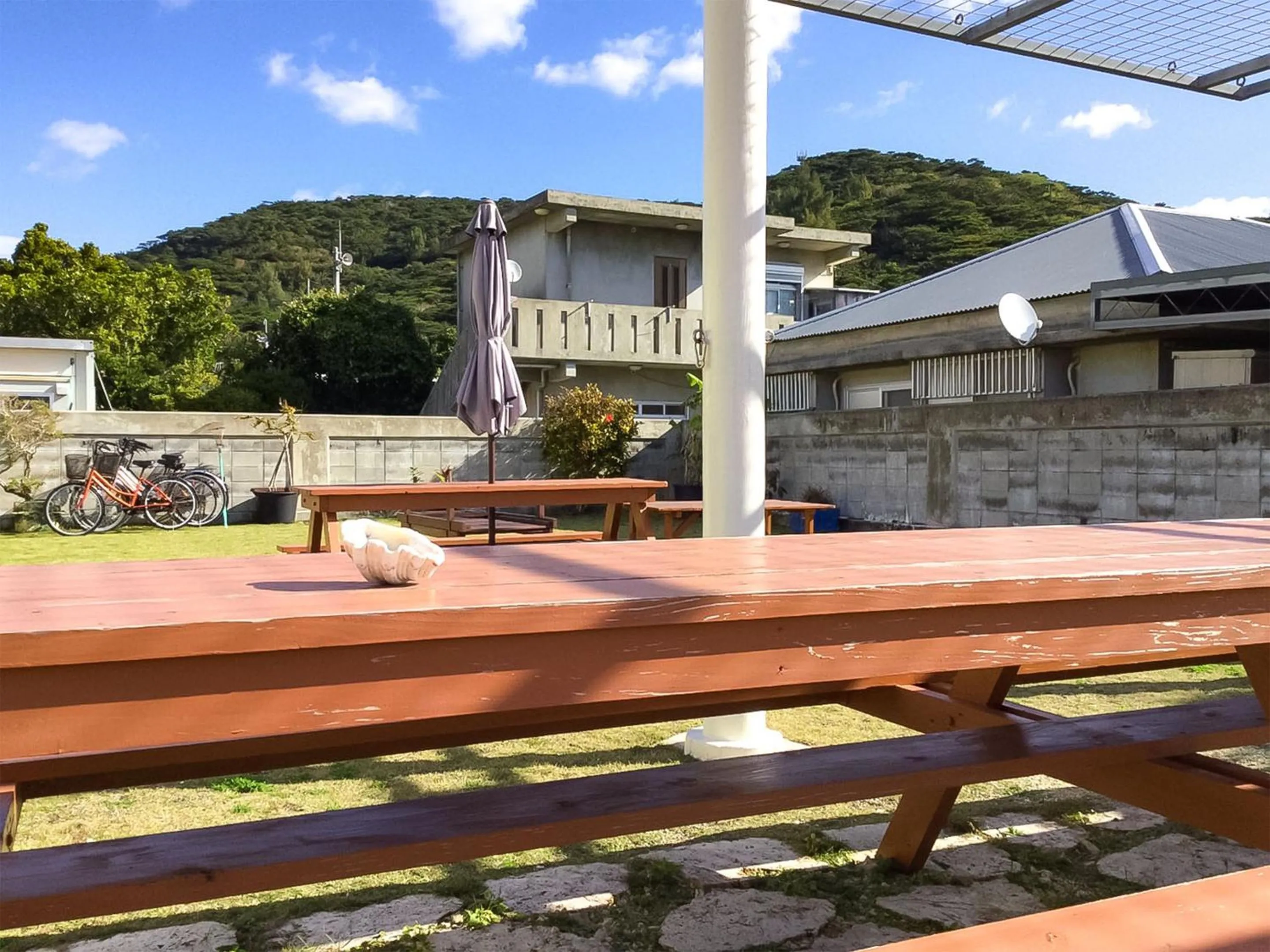Garden in Minshuku Yadokari