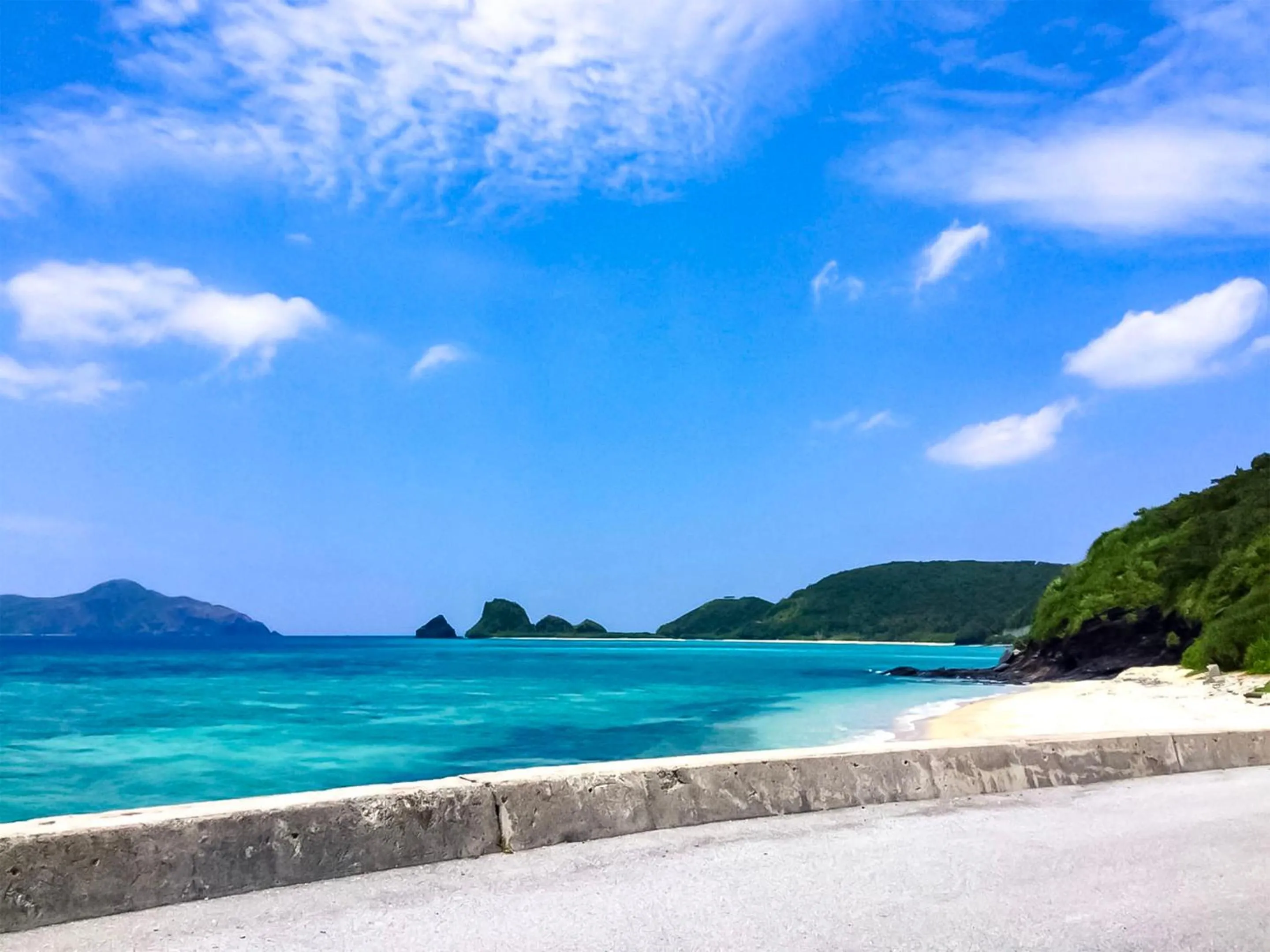 Natural landscape in Minshuku Yadokari