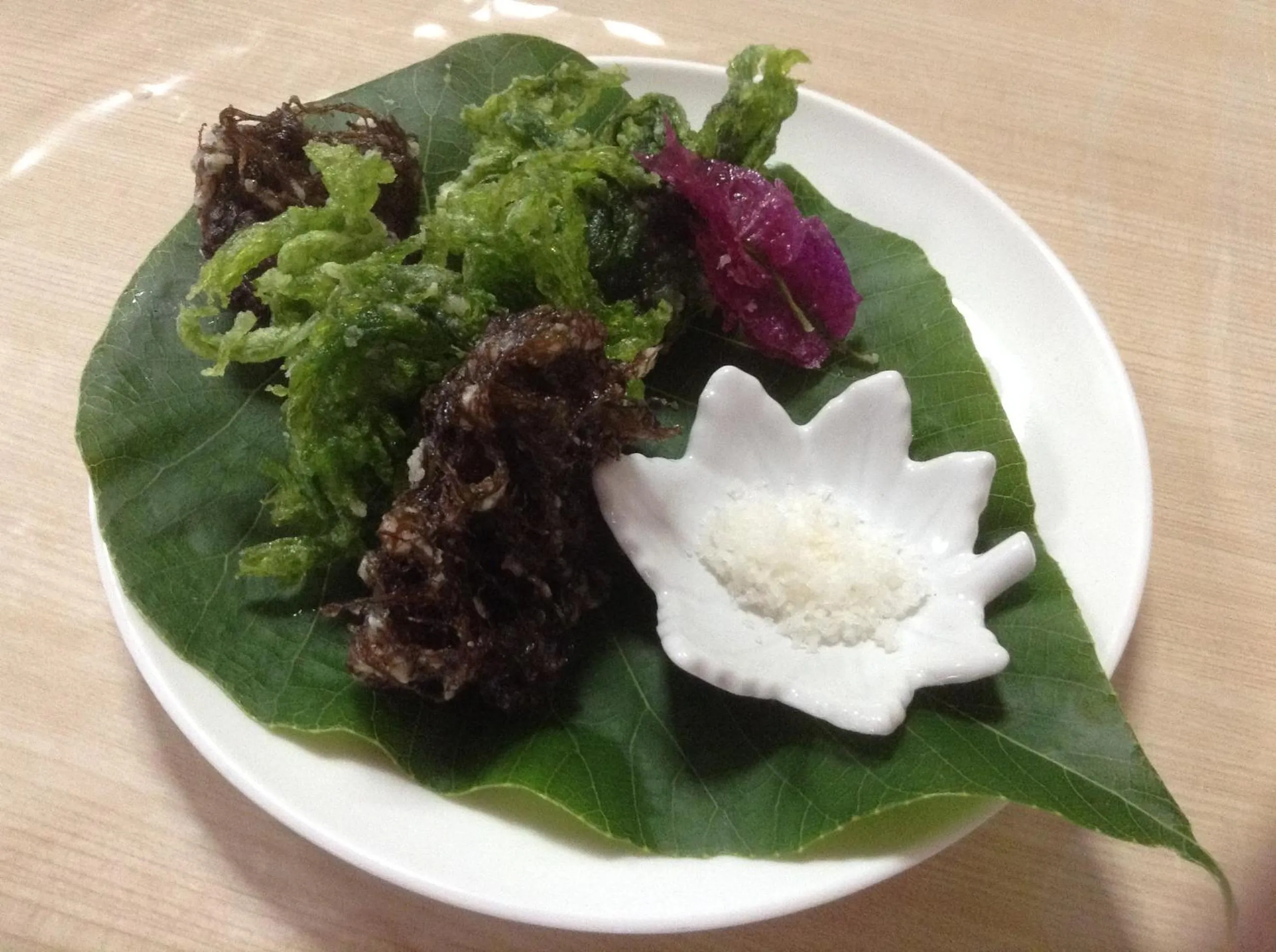 Food close-up in Minshuku Yadokari