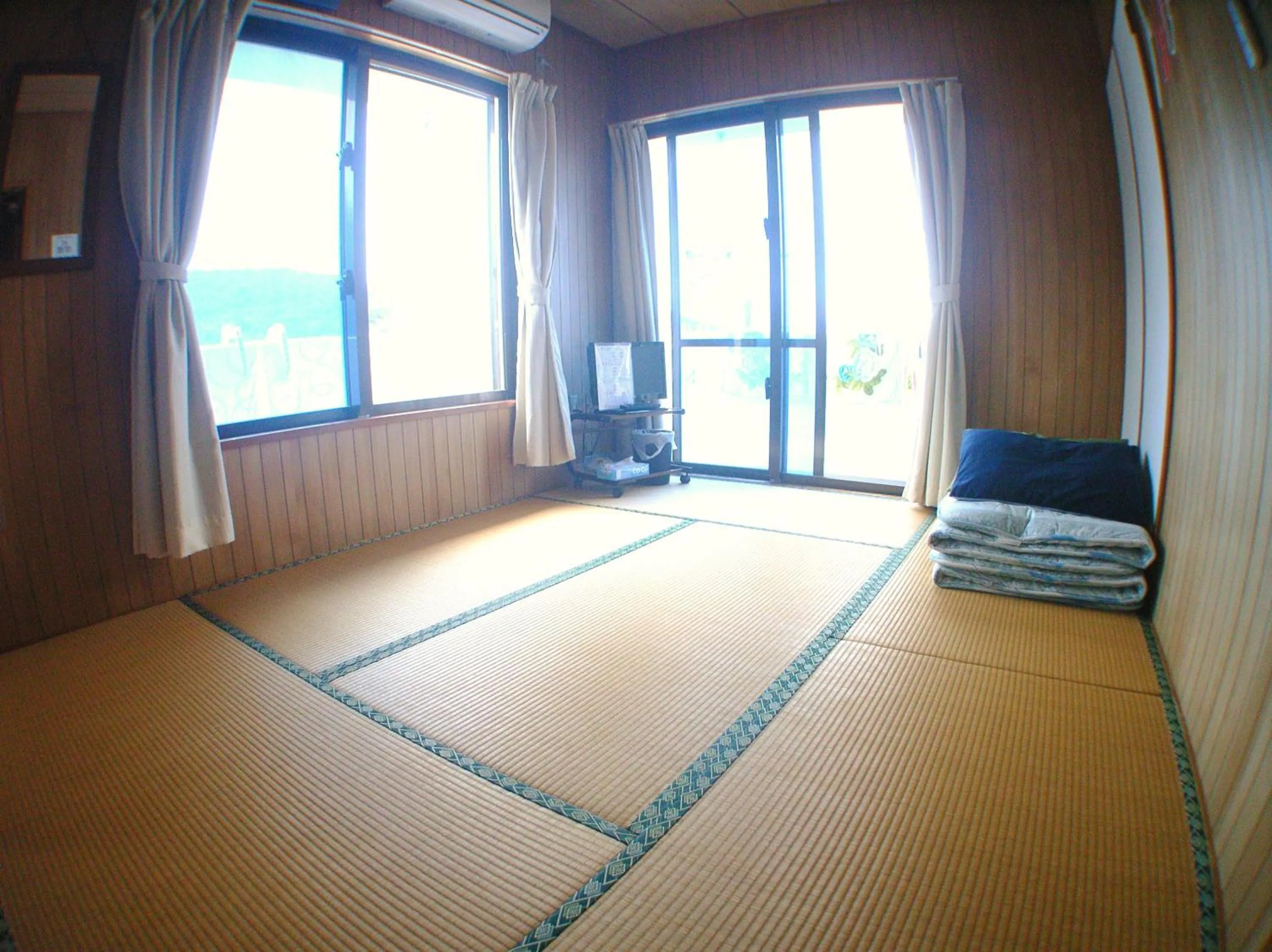 Sea view in Minshuku Yadokari