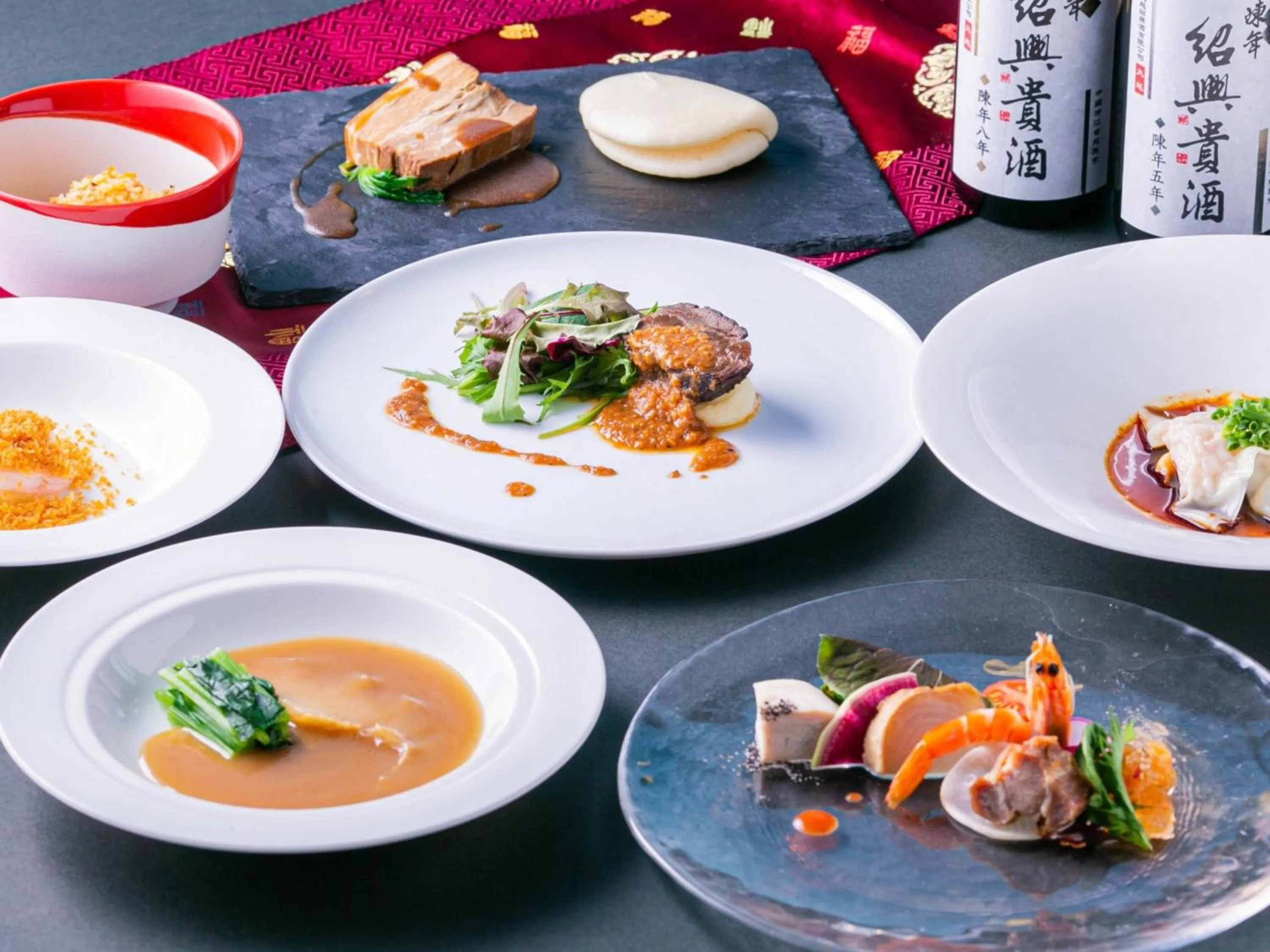 Food in Hotel New Otani Saga