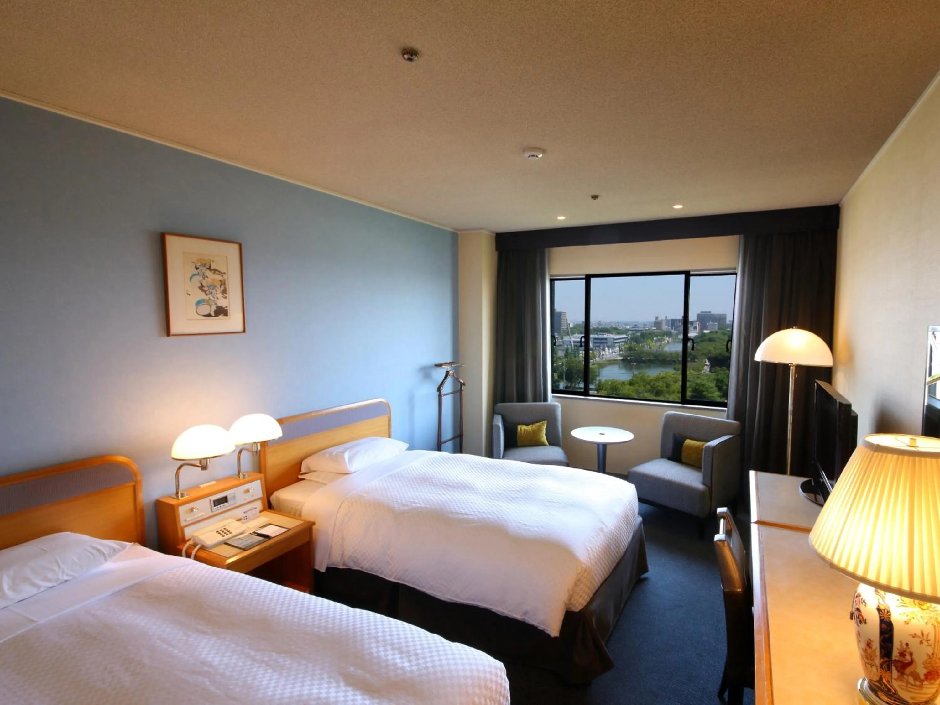 Bedroom, Bed in Hotel New Otani Saga