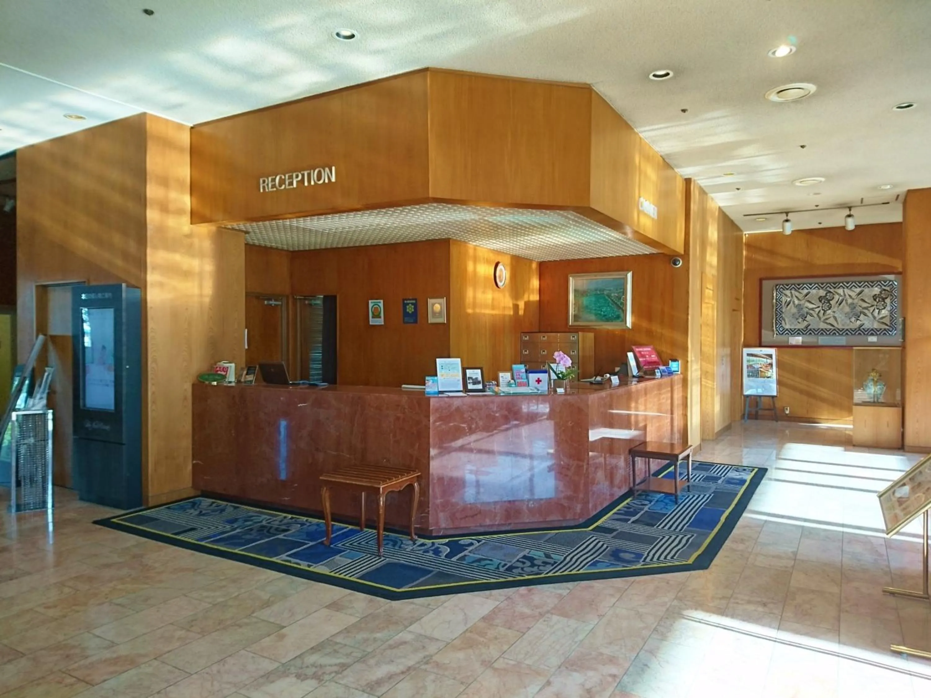 Lobby or reception in Hotel New Otani Saga