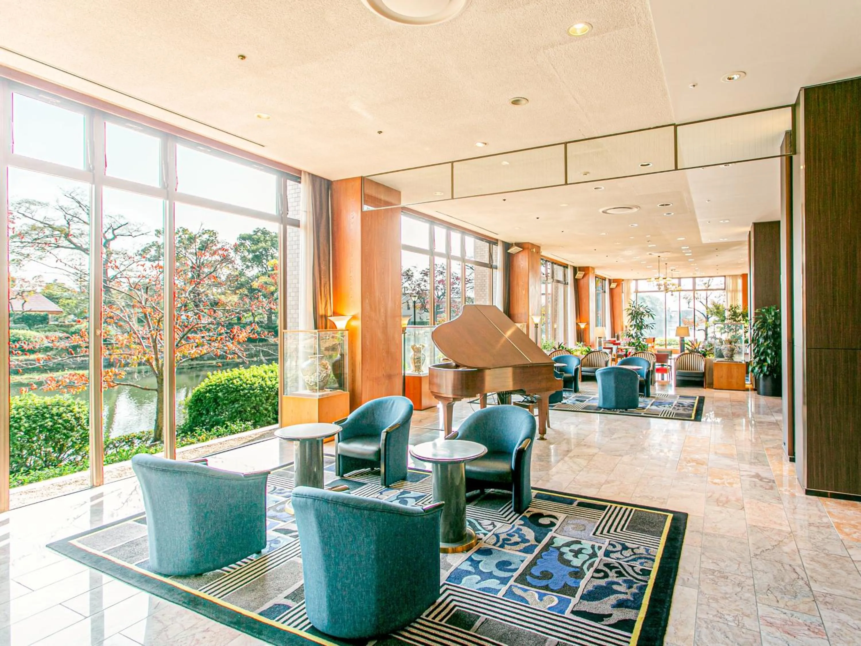 Lobby or reception in Hotel New Otani Saga