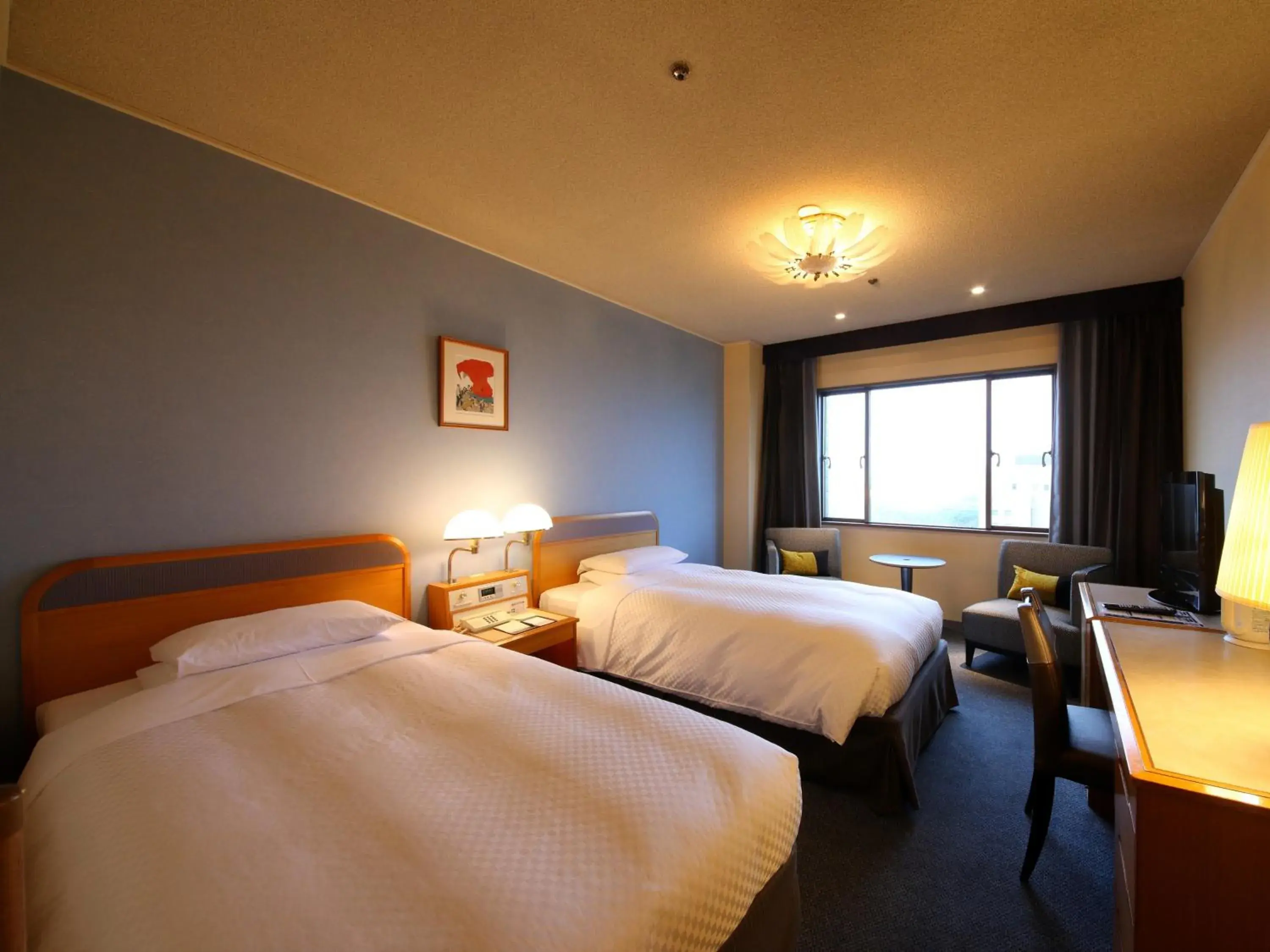 Bed in Hotel New Otani Saga Bed in Hotel New Otani Saga