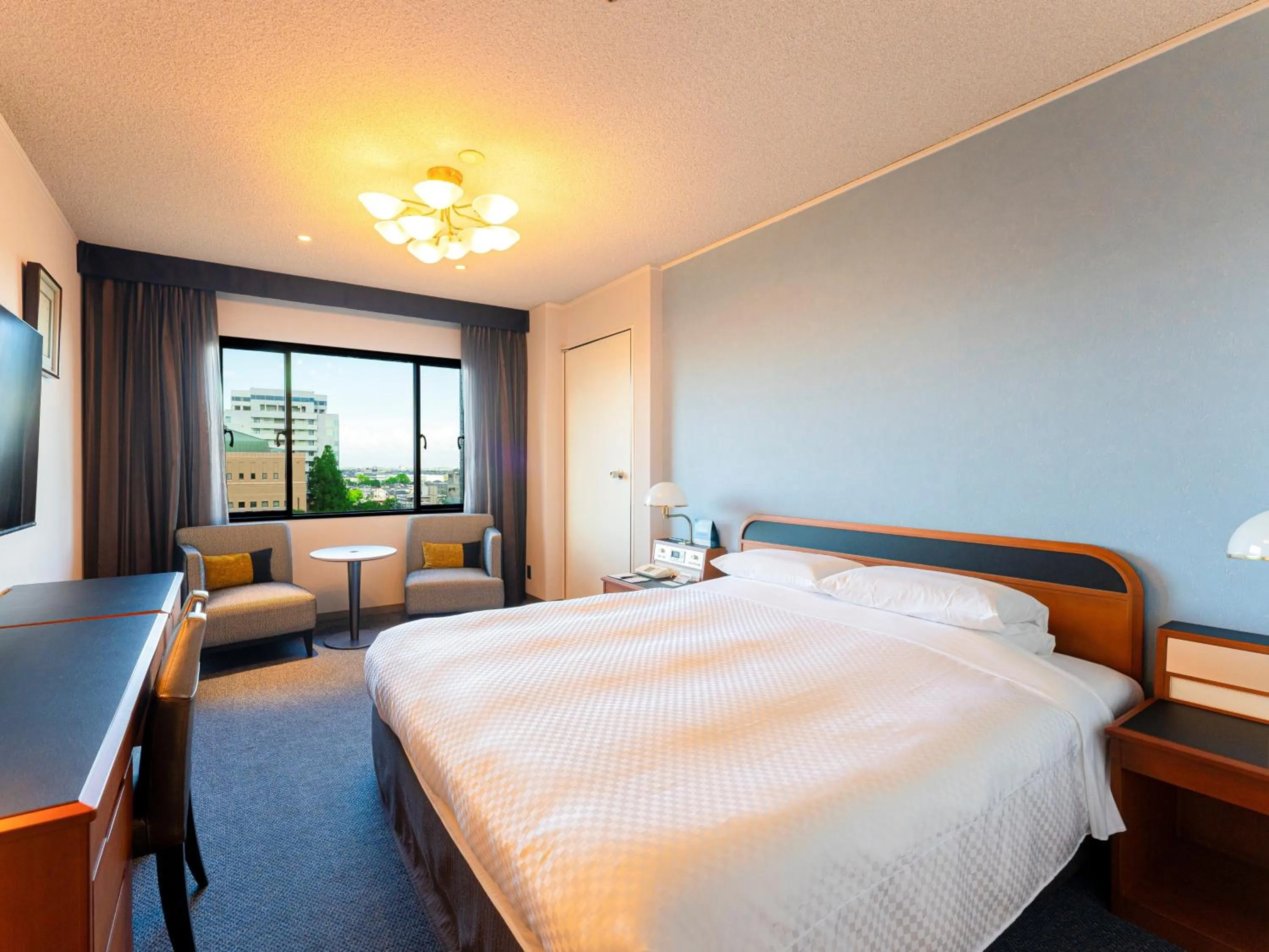 Bed in Hotel New Otani Saga