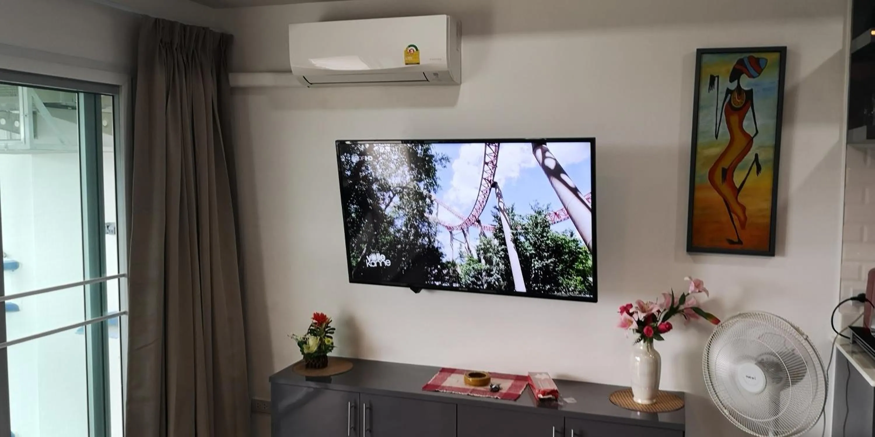 TV and multimedia in Villa Germania