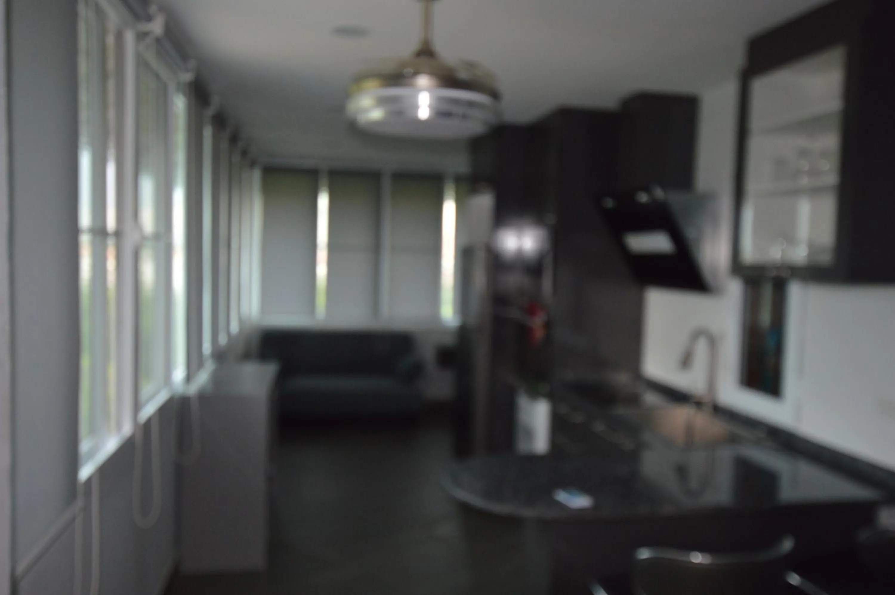 Kitchen or kitchenette in Villa Germania