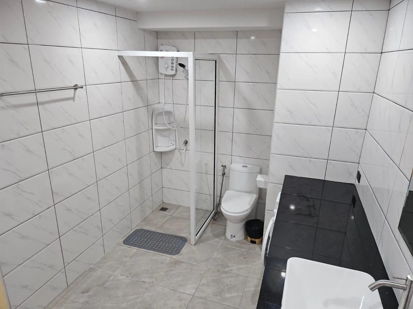 Shower in Villa Germania