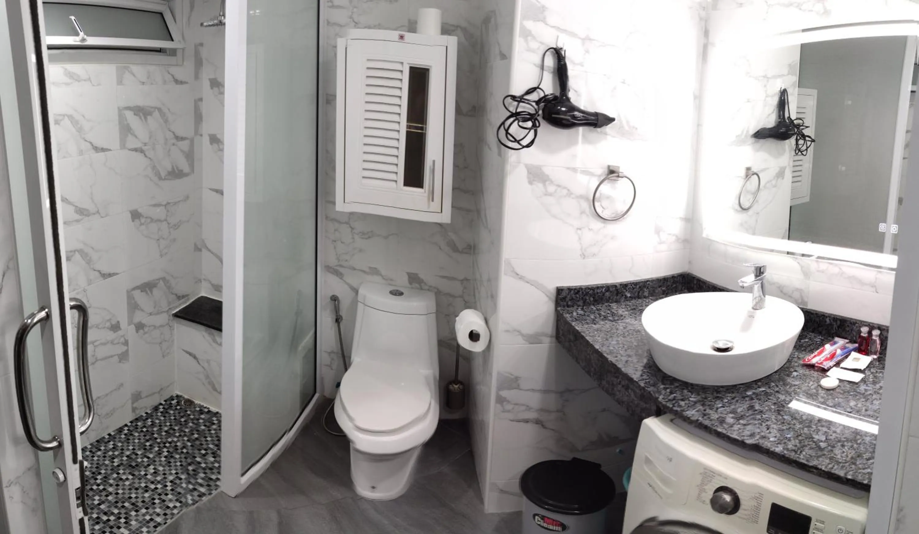 Shower in Villa Germania